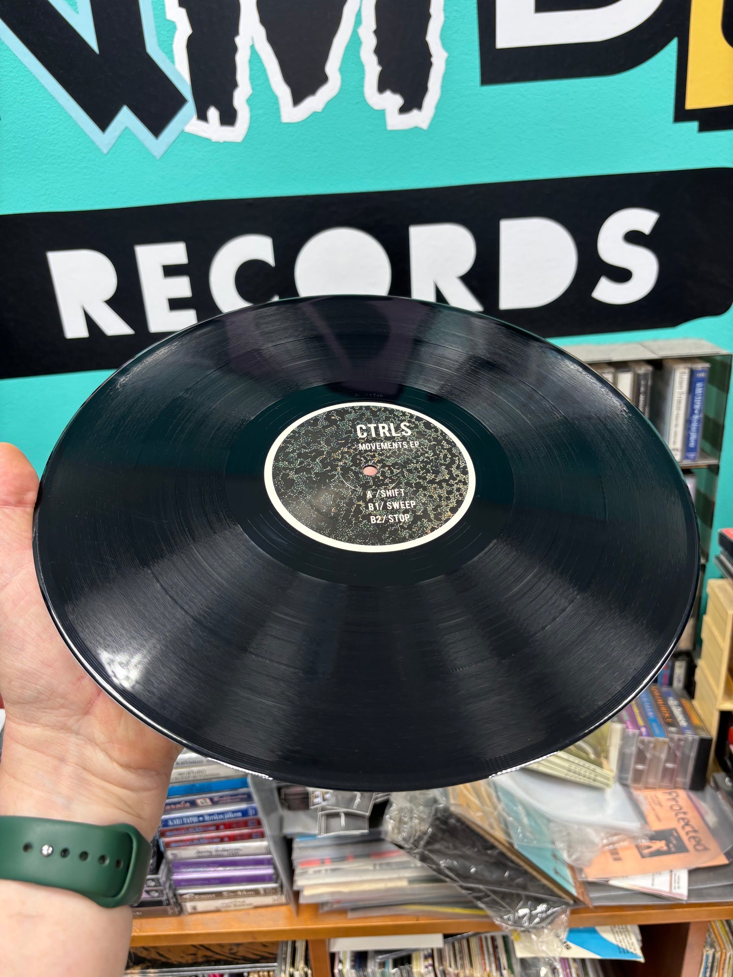 CTRLS: Movements EP, 12inch, Only pressing, Token, Belgium 2014