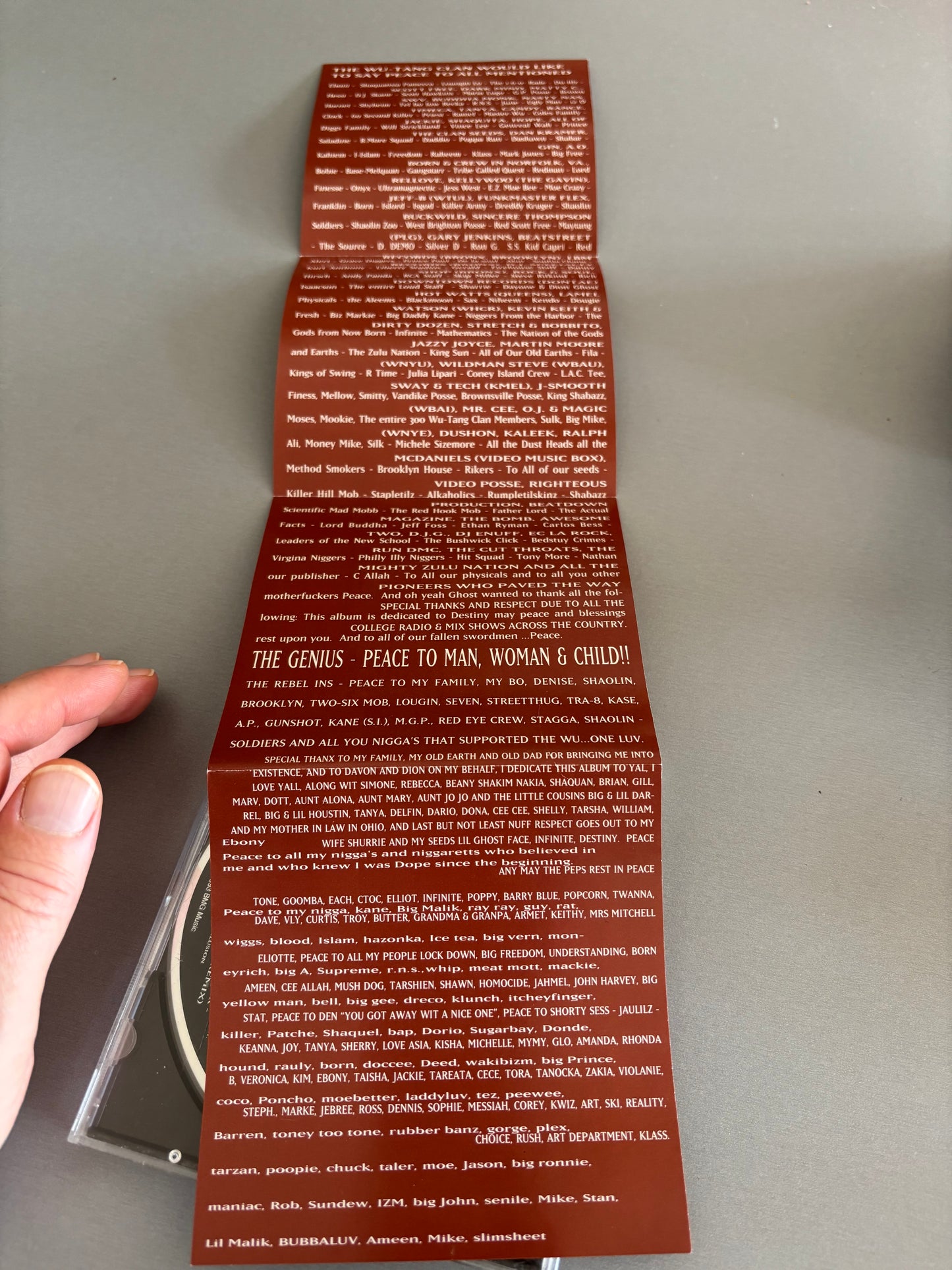 Wu-Tang Clan: Enter The Wu-Tang (36 Chambers), CD, Loud Records, RCA, BMG, Europe 1994