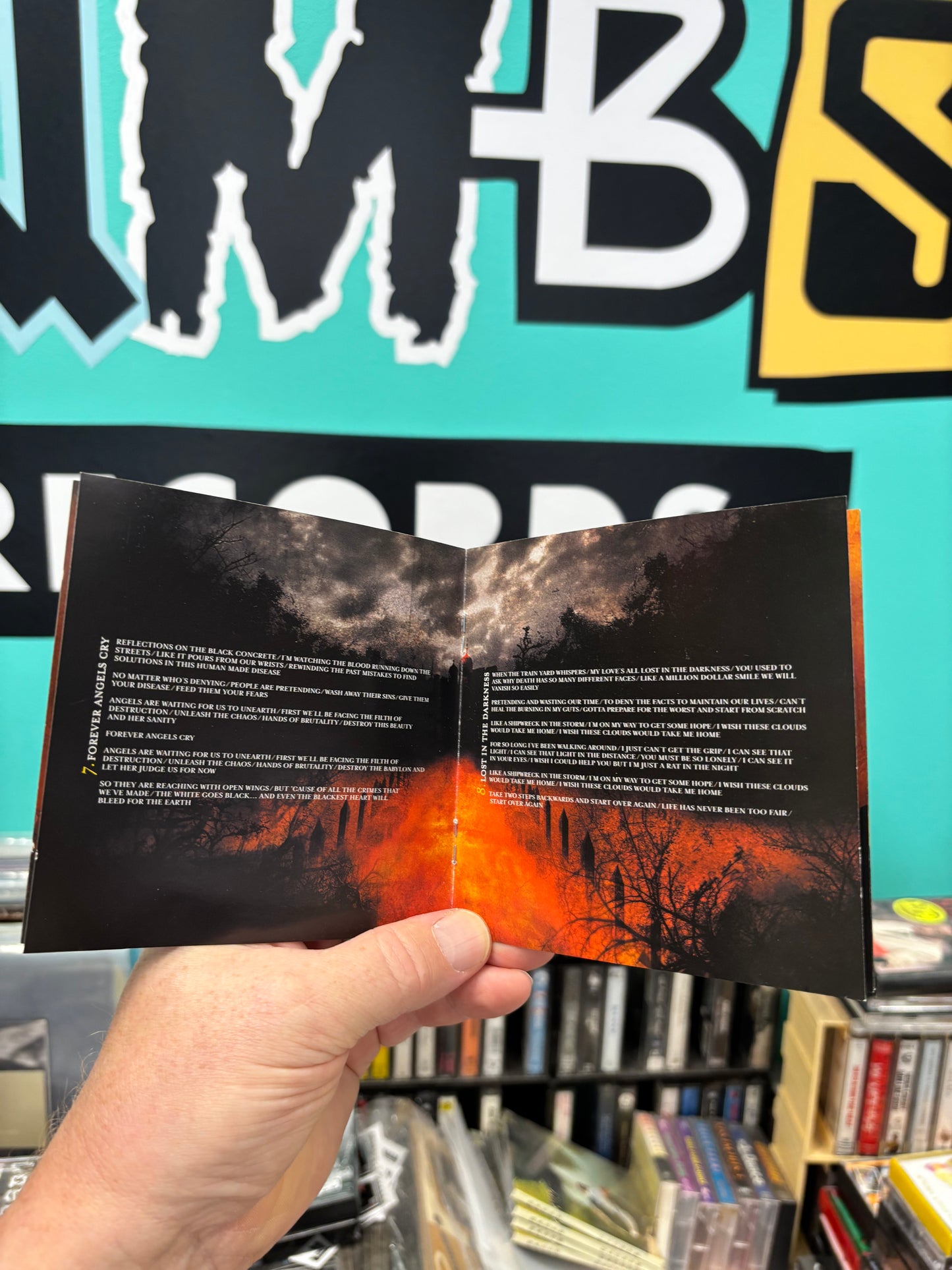 Down My Throat: Through The River Of Denial, CD, 1st pressing, FullHouse Records, Combat Rock Industry, Finland 2005