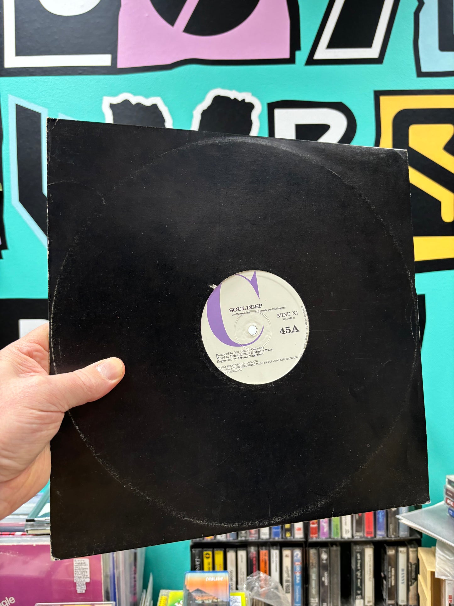 The Council Collective: Soul Deep, 12inch, Polydor, UK 1984