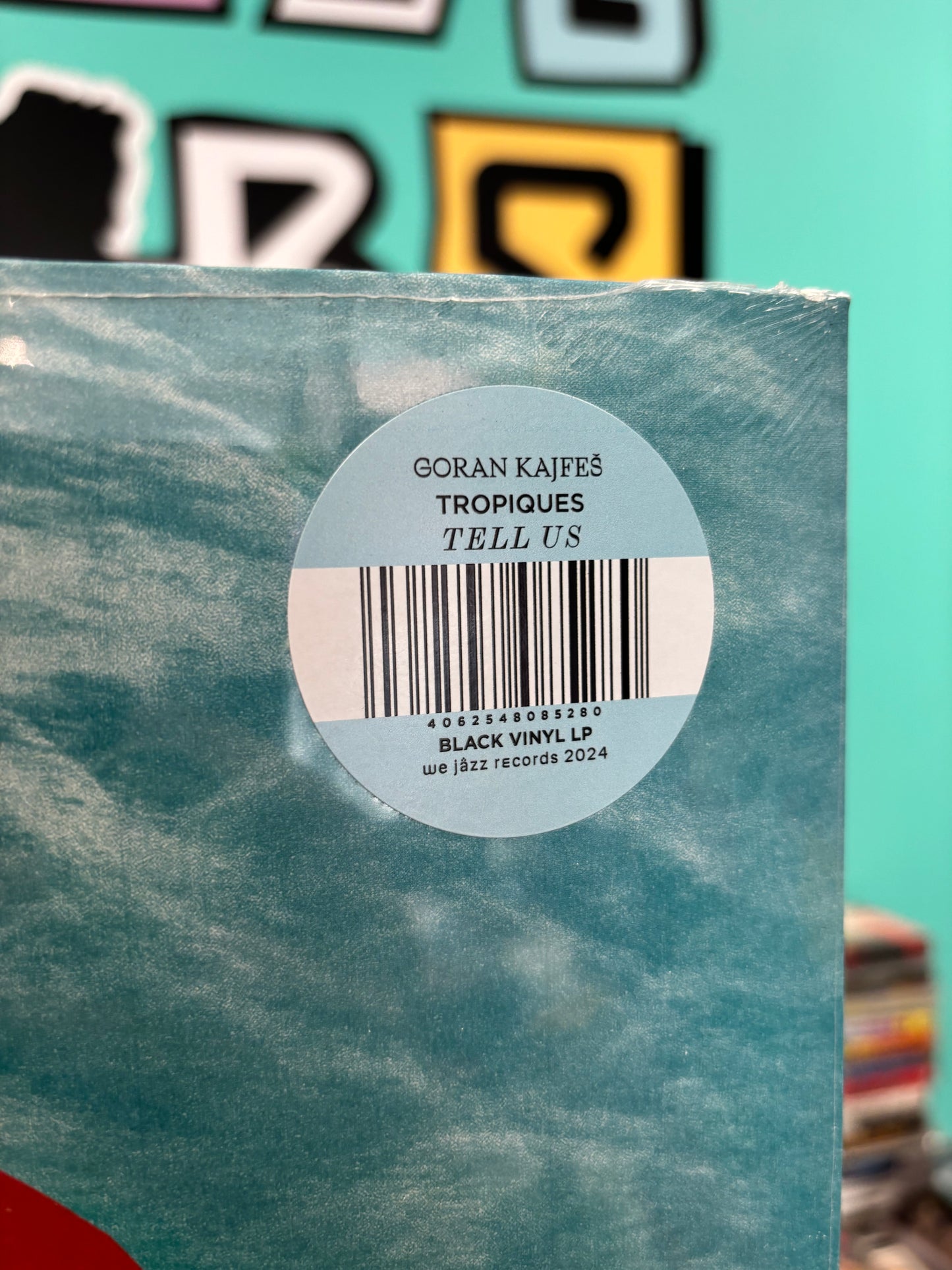 Goran Kajfeš: Tell Us, LP, Black vinyl, We Jazz, Worldwide 2024