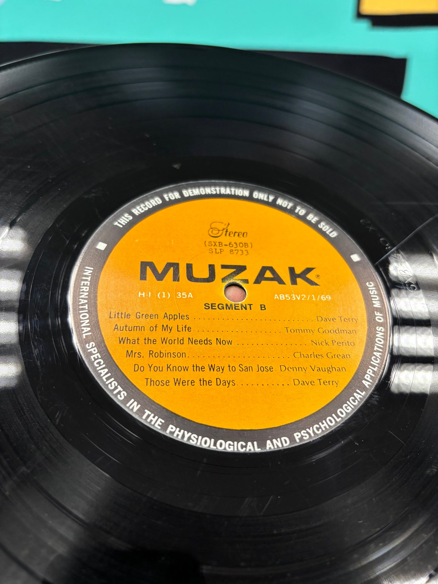 Unknown Artist: New Dimensions Volume 2, LP, 1st pressing,Promo, MUZAK, US 1969