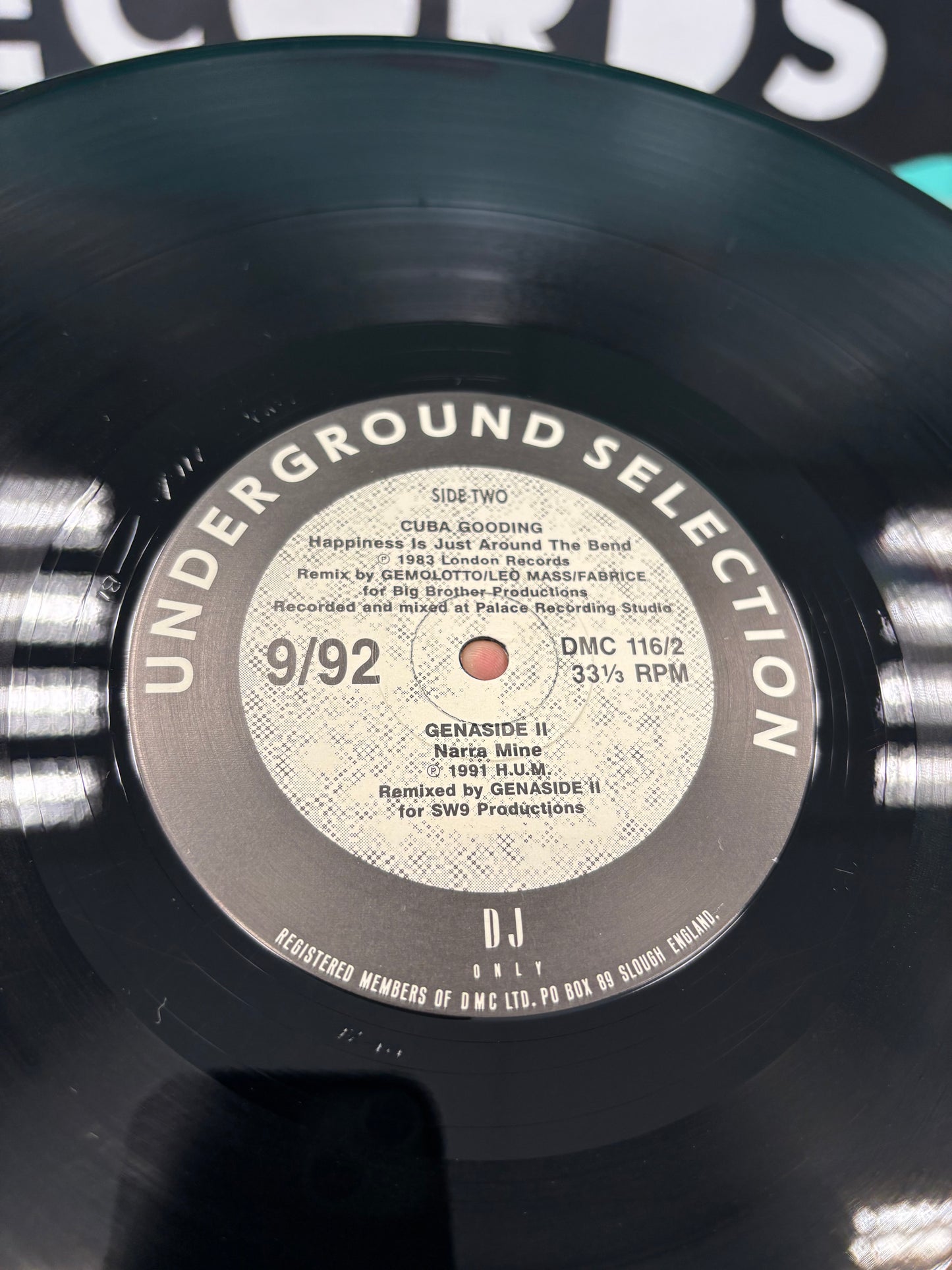 DMC - Underground Selection 9/92, 12inch, Only pressing, DMC, UK 1992