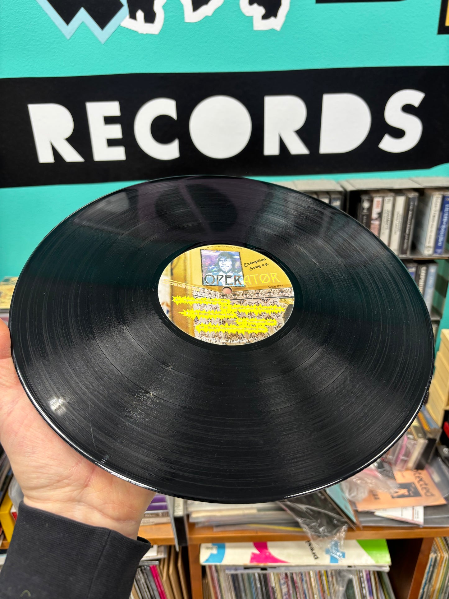 Operatør: Exemption Song E.P., 12inch, Only official pressing, Scandinavia, UK 2005