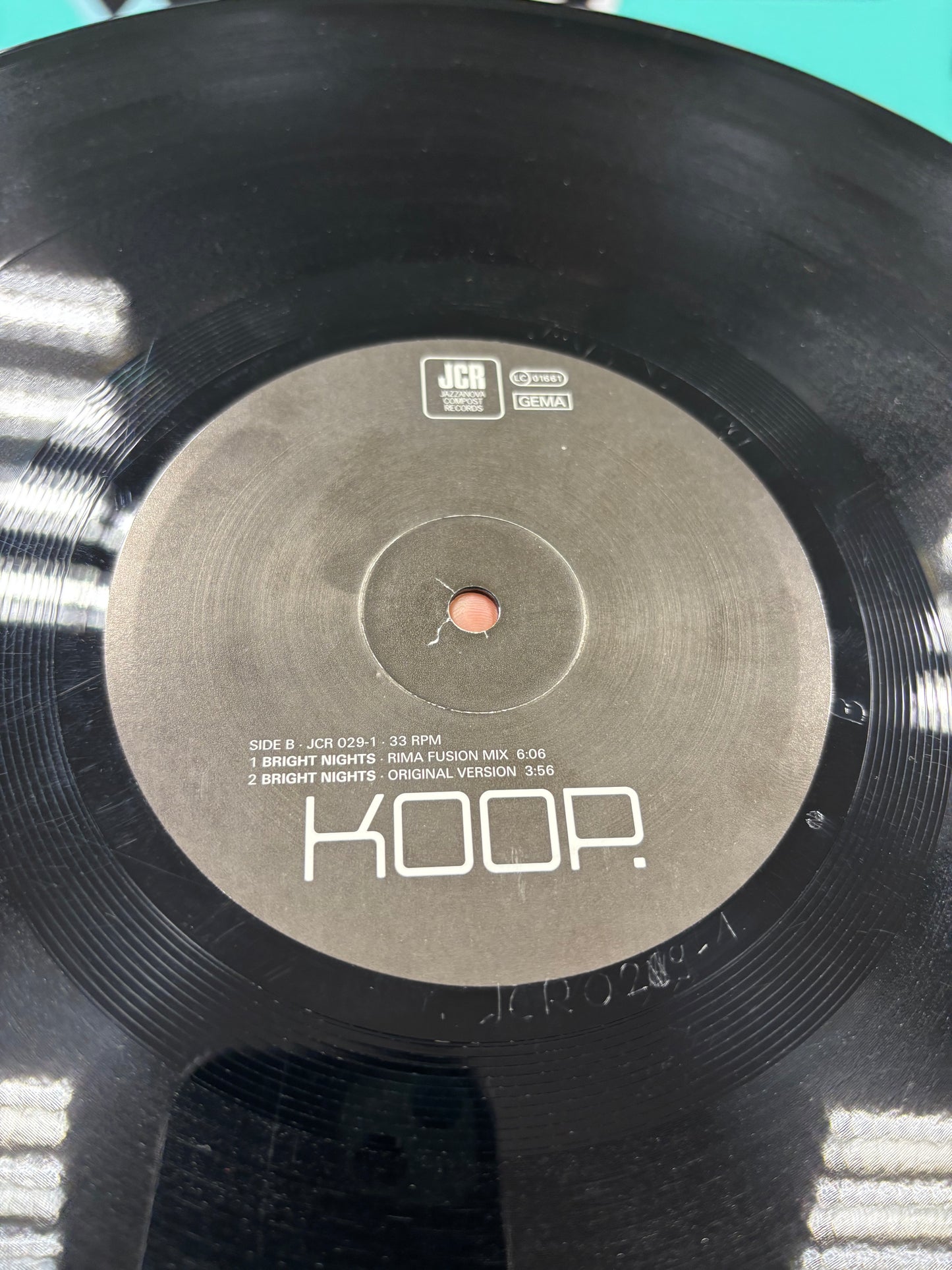 Koop: Bright Nights, 12inch, Only pressing, Jazzanova Compost Records, Germany 2001