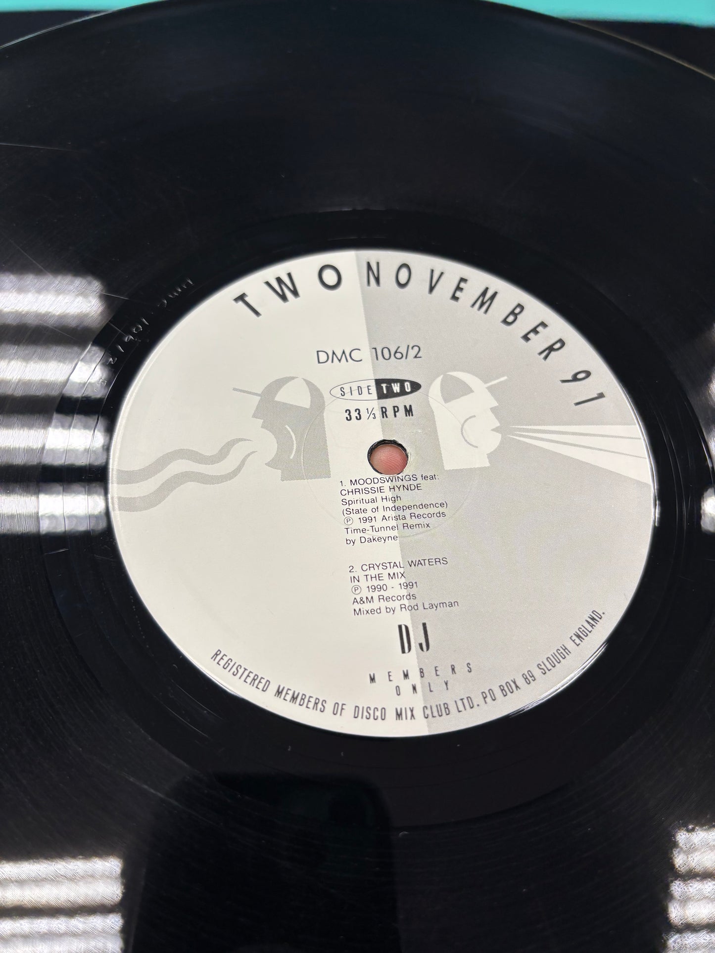 DMC - November - 91 - Two, 12inch, Only pressing, Partially Mixed, DMC, UK 1991