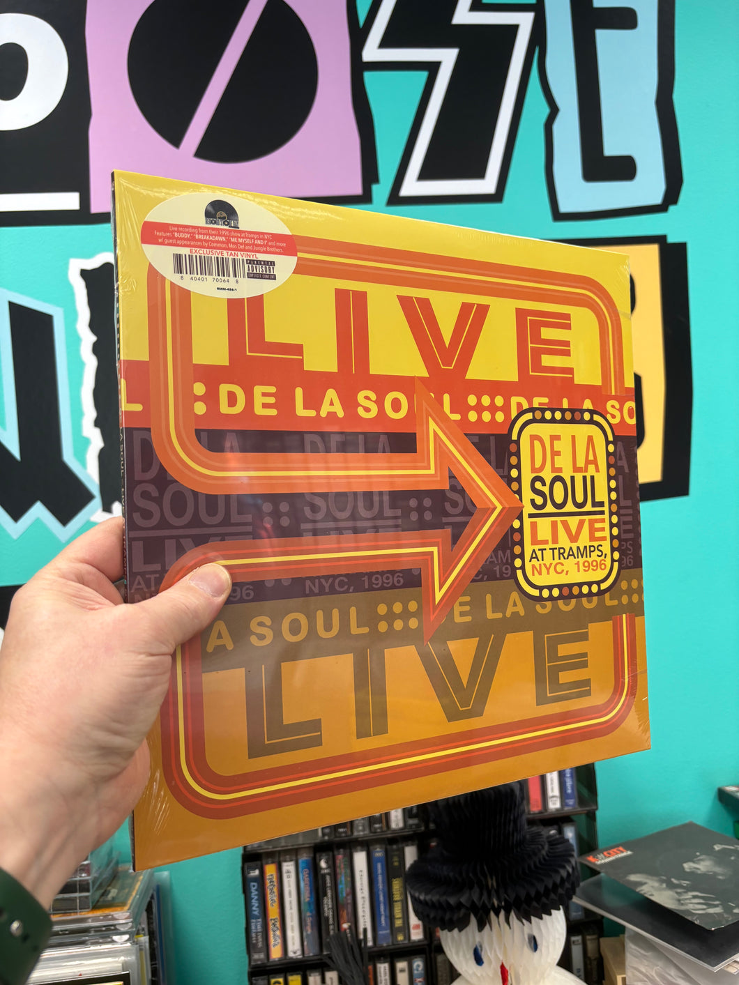 SUPERALE‼️‼️‼️ De La Soul: Live At Tramps, NYC, 1996, LP, Exclusive tan colored vinyl, Record Store Day, USA, Canada & Europe 2024