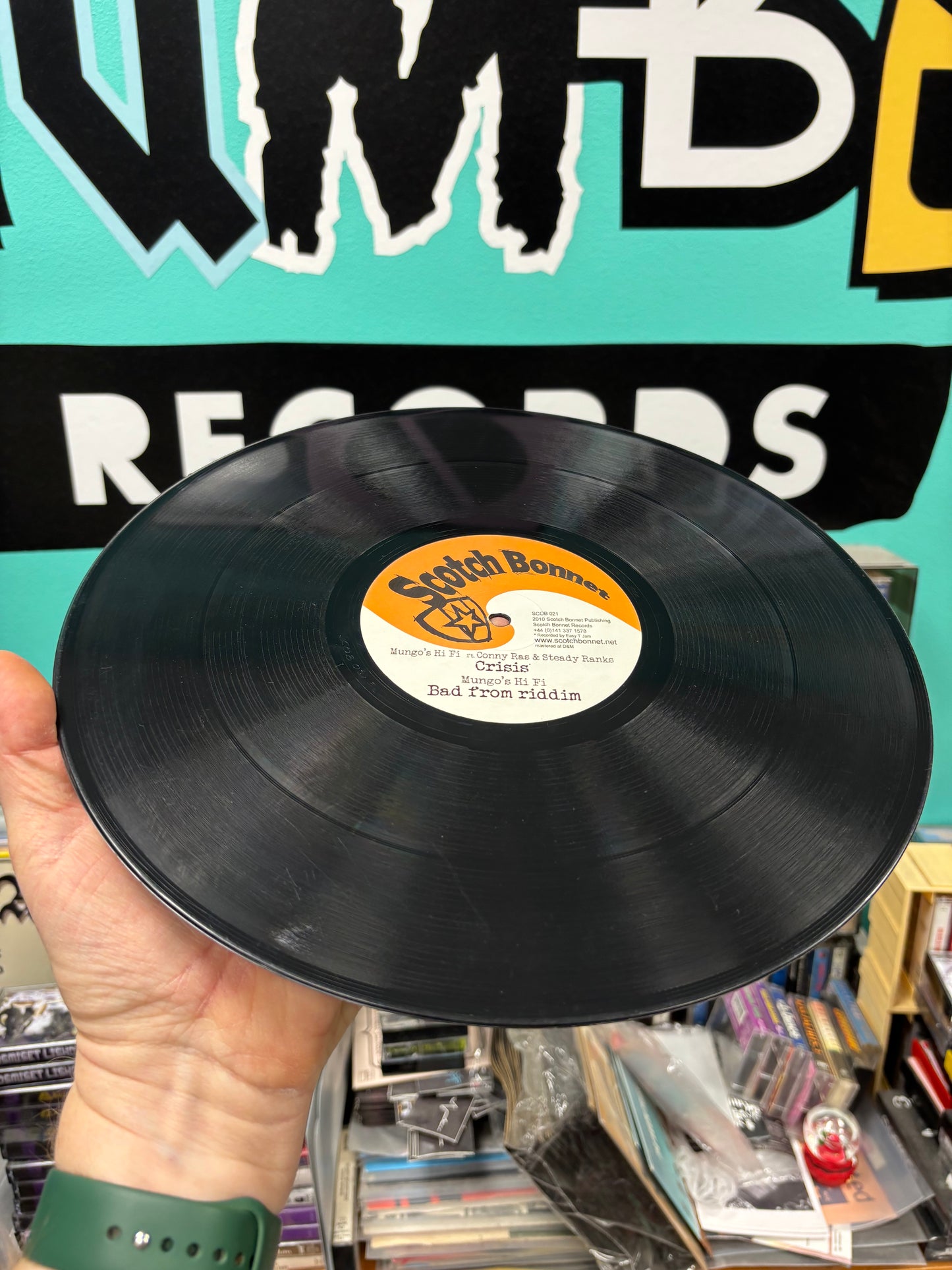 Mungo’s Hi Fi feat. Warrior Queen, Fu Steps, Conny Ras, Steady Ranks: Bad From Riddim EP 2, 12inch, Only pressing, Scotch Bonnet, UK 2010