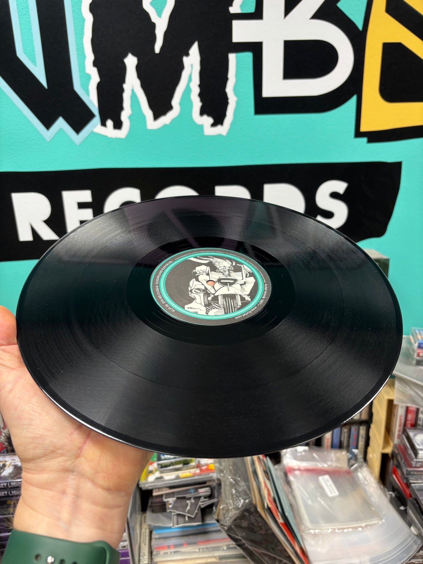 Savas Pascalidis: Sugarland Express, 12inch, 1st pressing, Kurbel, Germany 1997