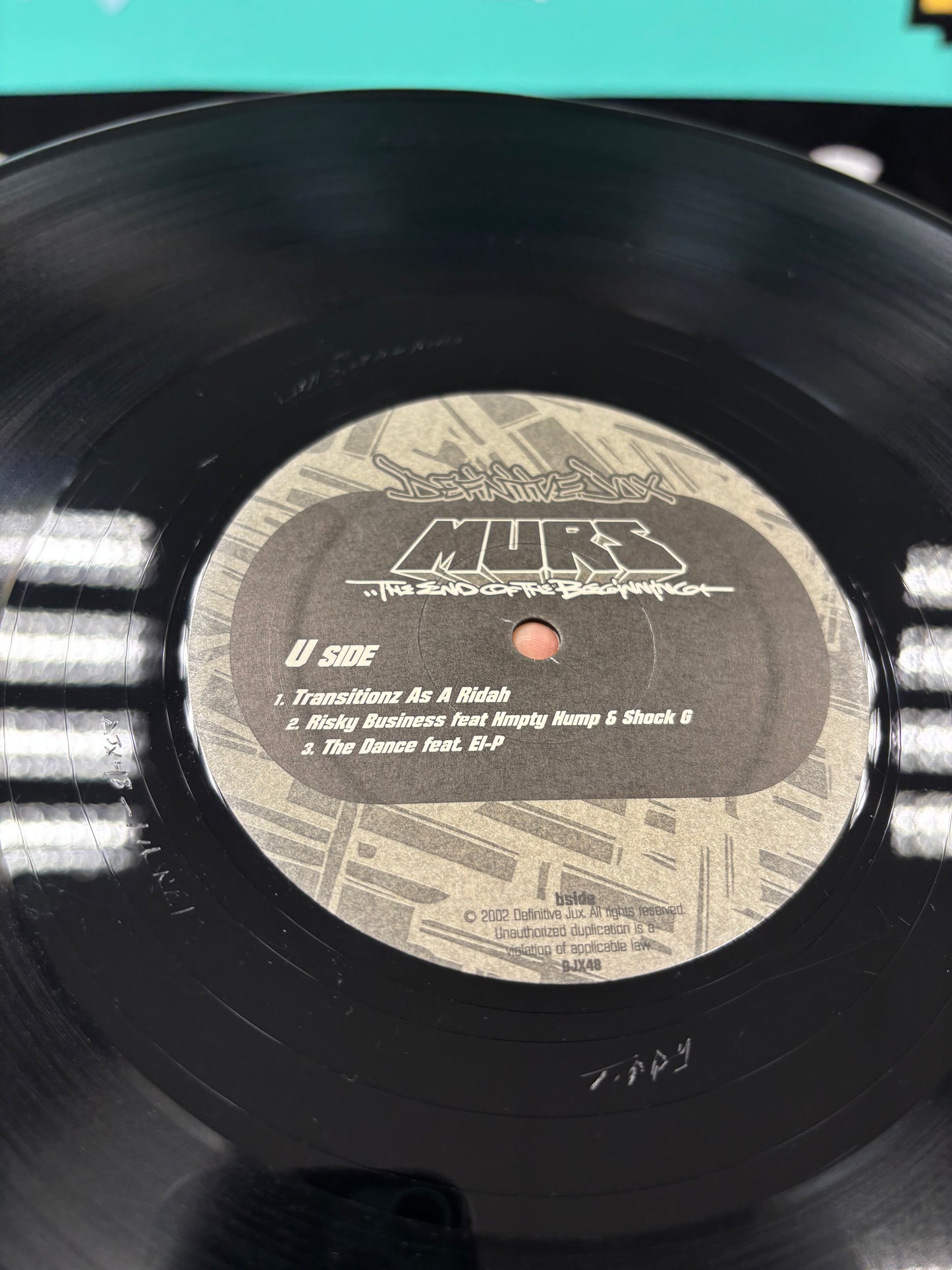 Murs: ….The End Of The Beginning, 2LP, reissue, Only vinyl pressing, Definitive Jux, US 2003
