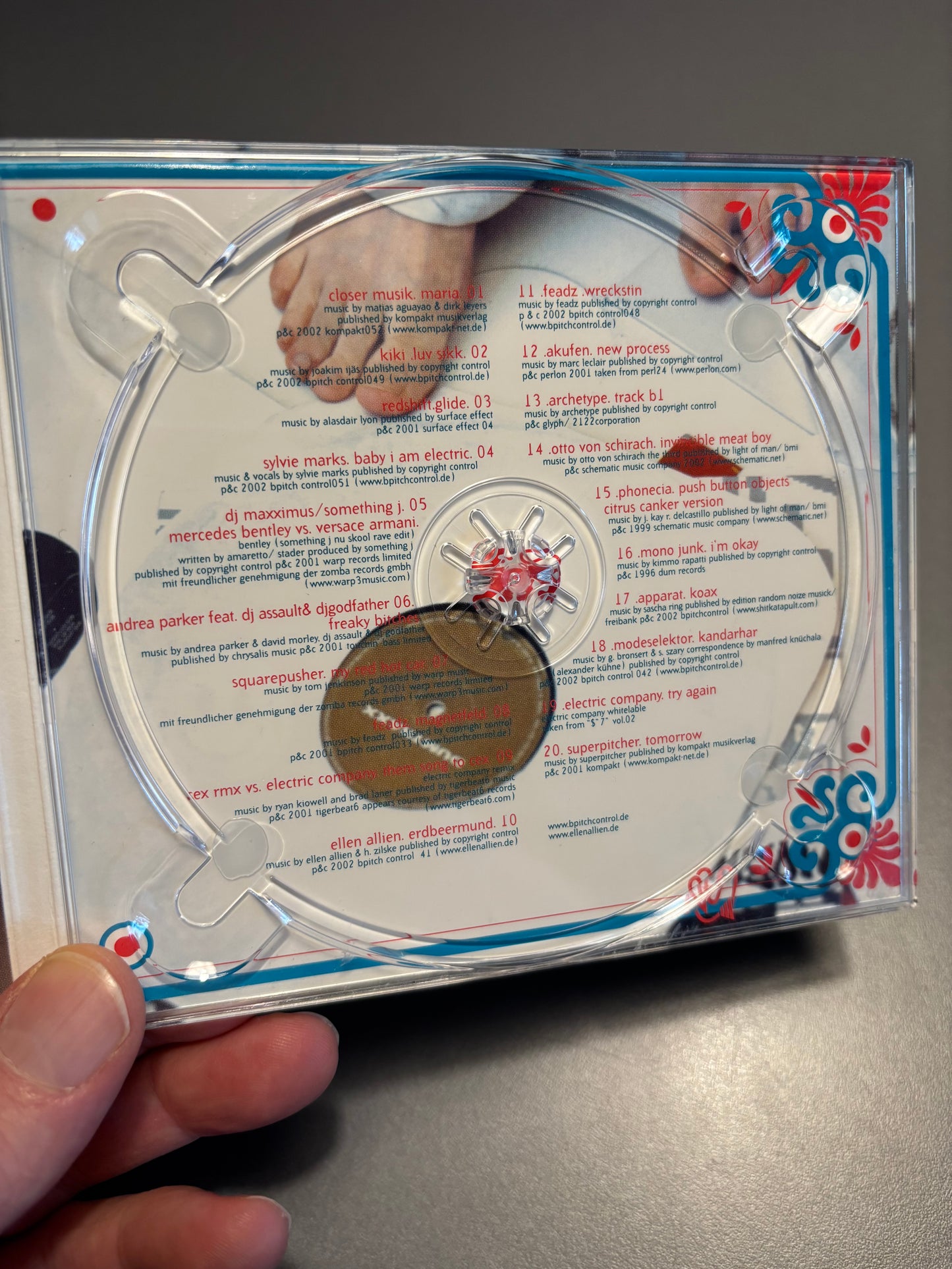 Ellen Allien: Weiss.Mix, CD, Only official pressing, BPitch Control, Germany 2002