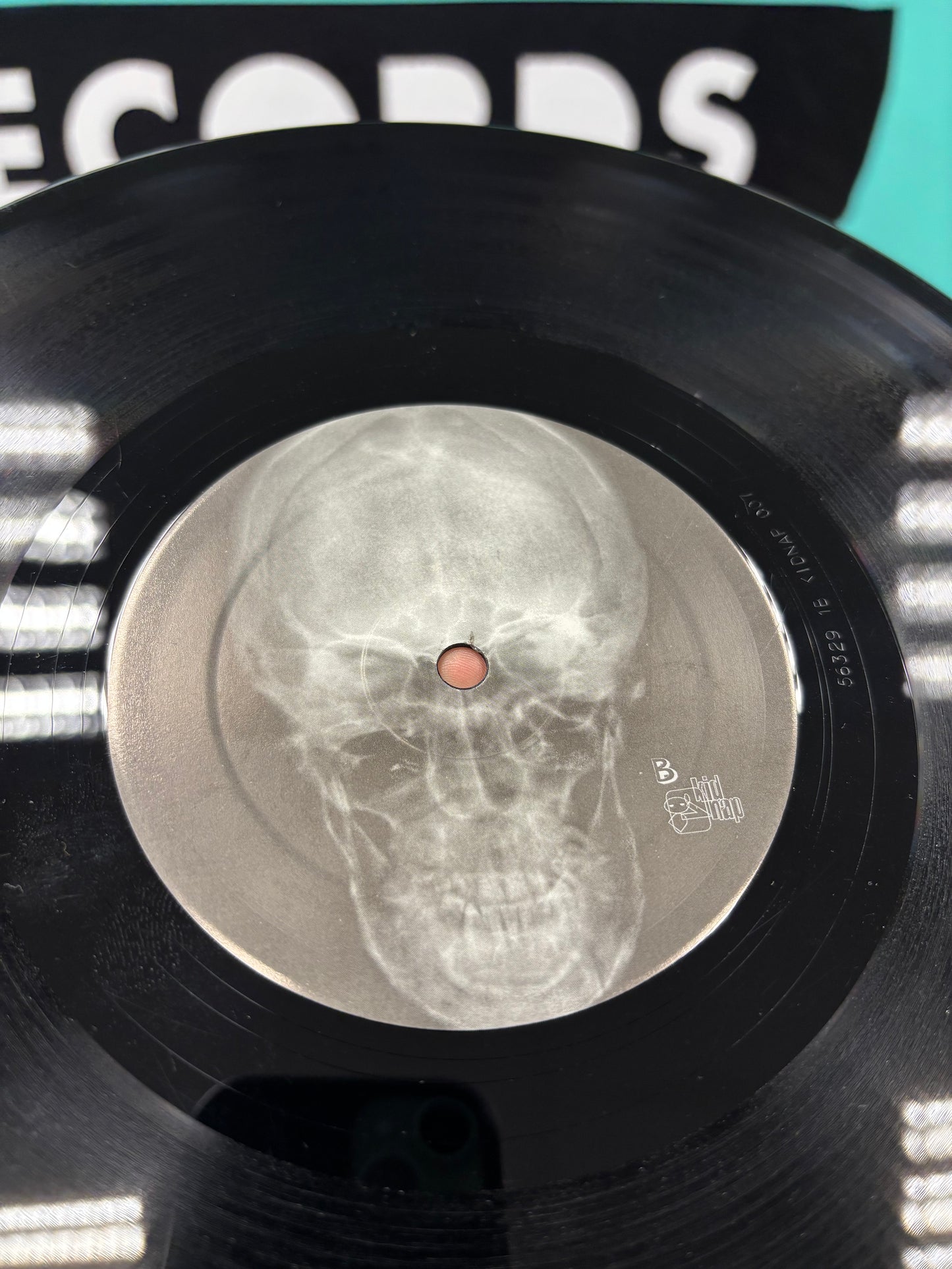 D. Riba & Lucia Macari: Hip-Hop Bones Vol. 1, 10inch, Only pressing, Gatefold, Limited Edition, Numbered, KidNap Records, Netherlands 2005