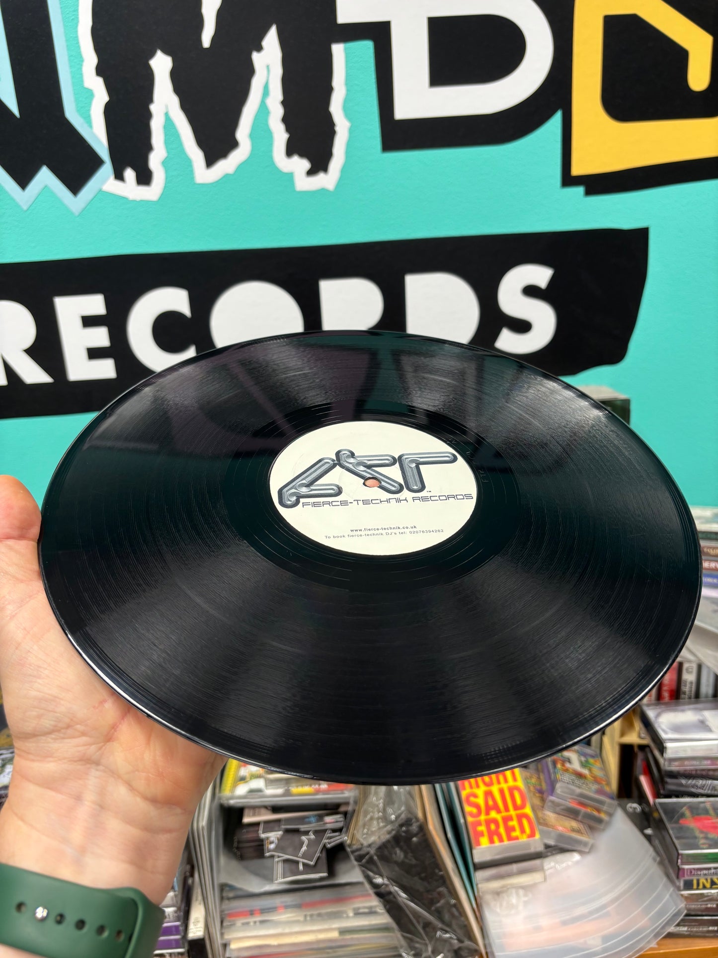 RR Fierce & DMF: Bust Da Beat, 12inch, Only official pressing, Fierce Technik Records, UK 2000