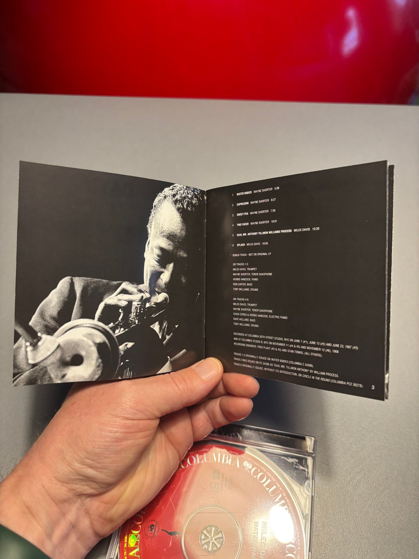 Miles Davis: Water Babies, CD, reissue, remastered, Columbia, Legacy, Europe 2002