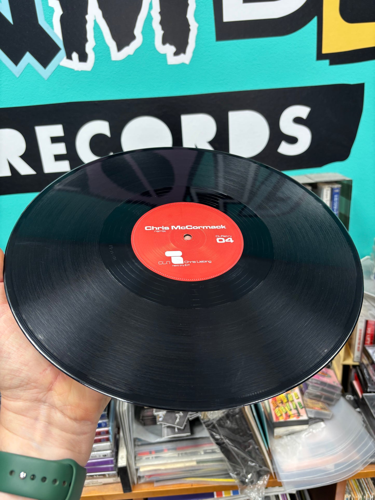 Chris Liebing/Chris McCormack: The Biggest Ten Inch I Have Ever Seen/Next Try E.P. (Remixes), 12inch, Only official pressing, CL Retry, Germany 2002