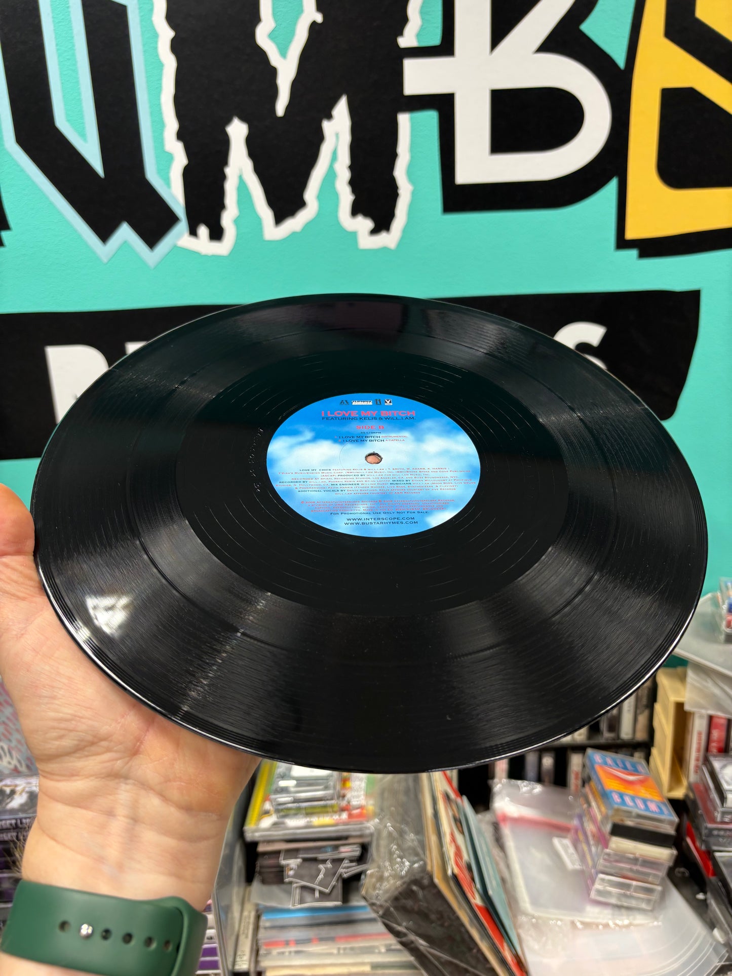 Busta Rhymes feat. Kelis & Will.i.am: I Love My Chick, 12inch, promo, Interscope Records, Europe 2006