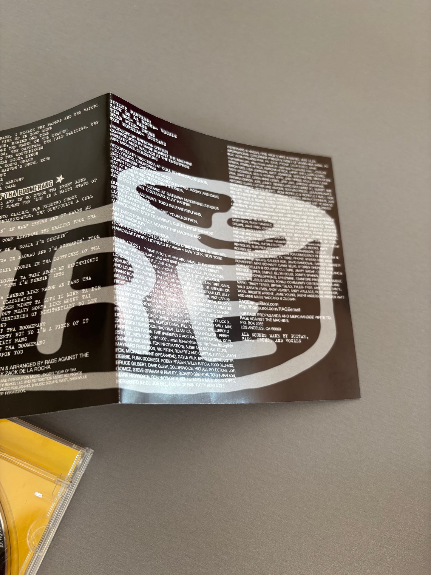 Rage Against The Machine: Evil Empire, CD, reissue, Epic, Europe 1996