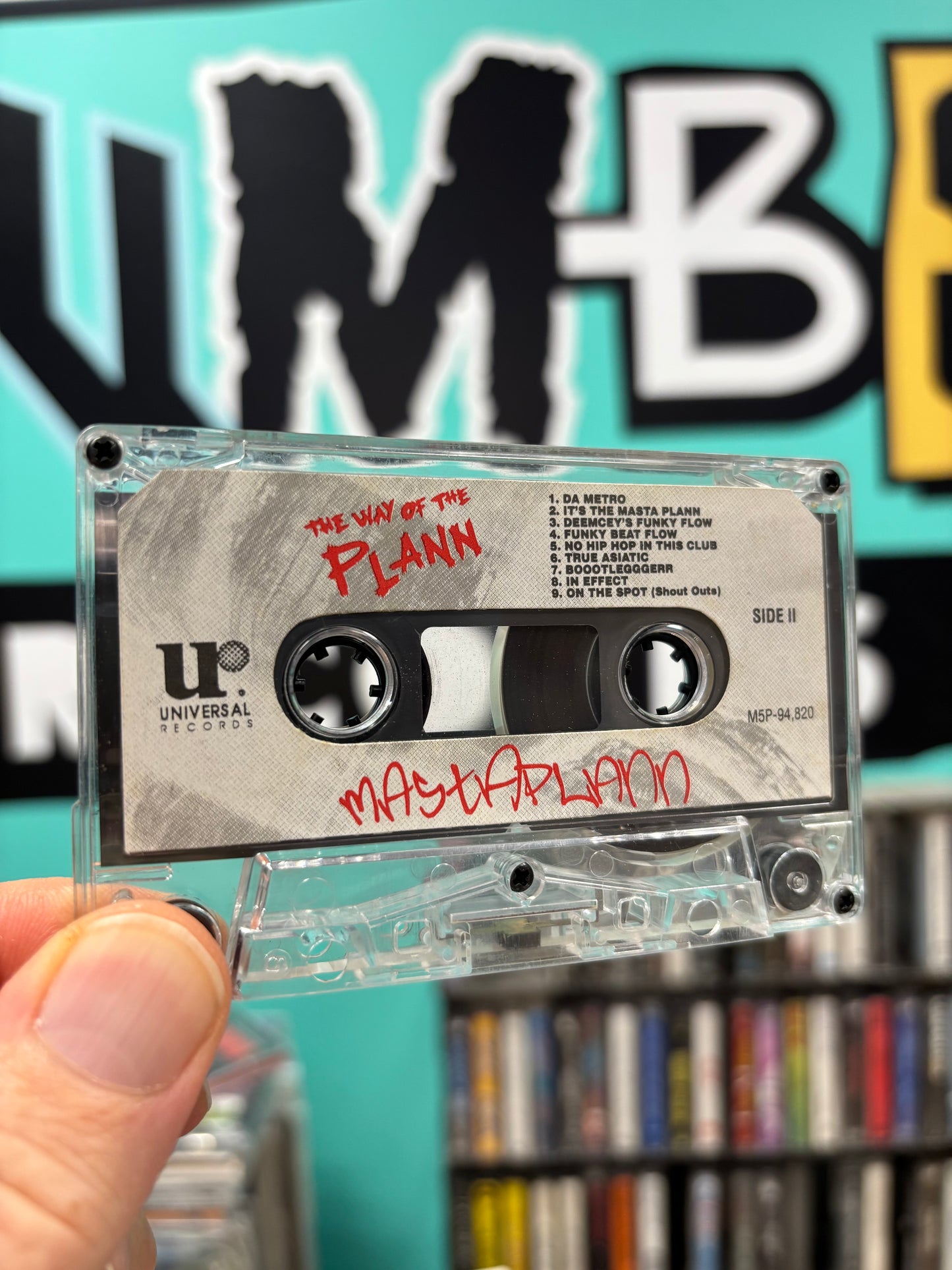 Mastaplann: The Way Of The Plann, 1st pressing, C-cassette, Universal Records, Philippines 1994