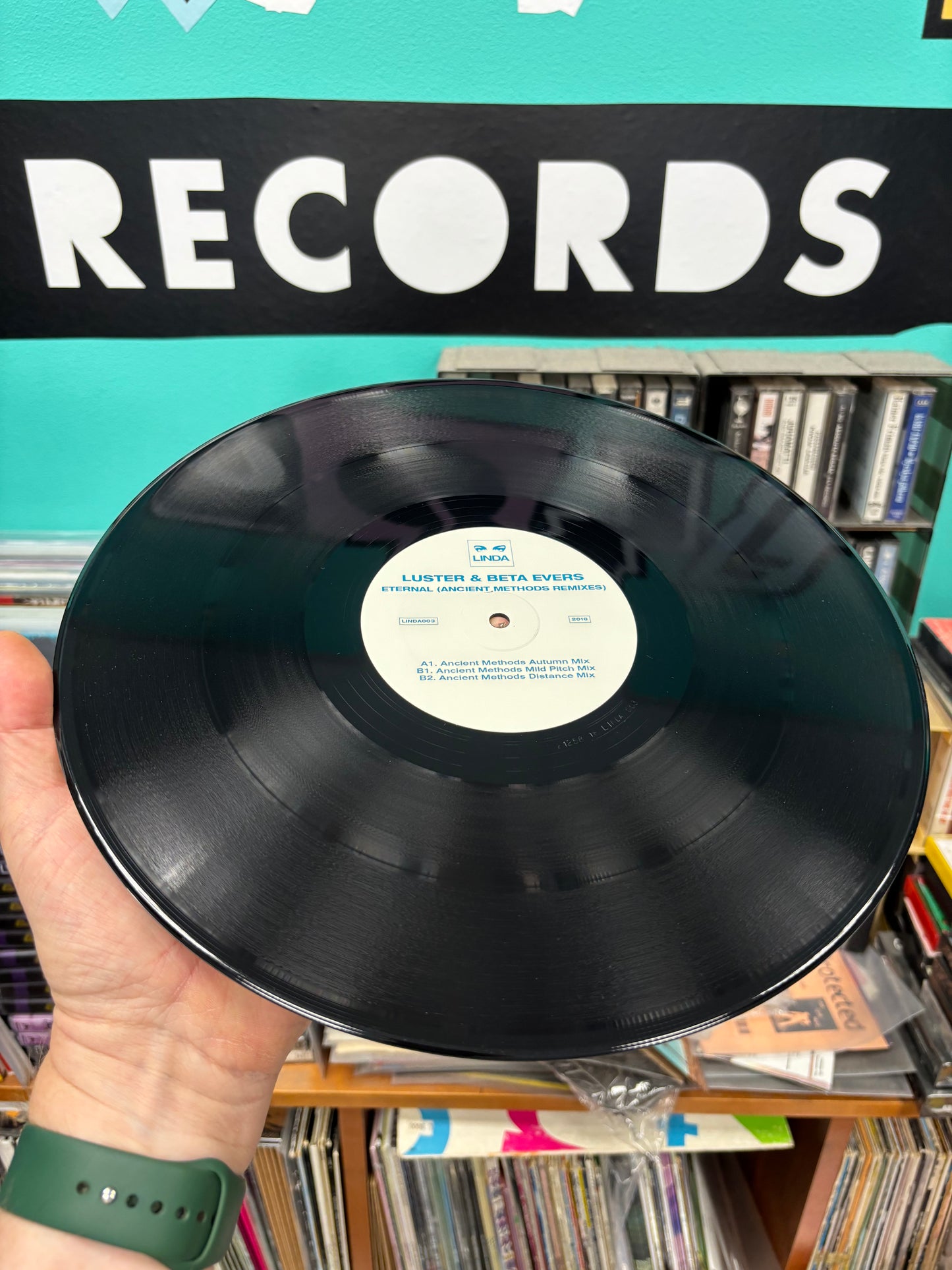 Luster & Beta Evers: Eternal (Ancient Methods Remixes), 12inch, Linda, UK 2018