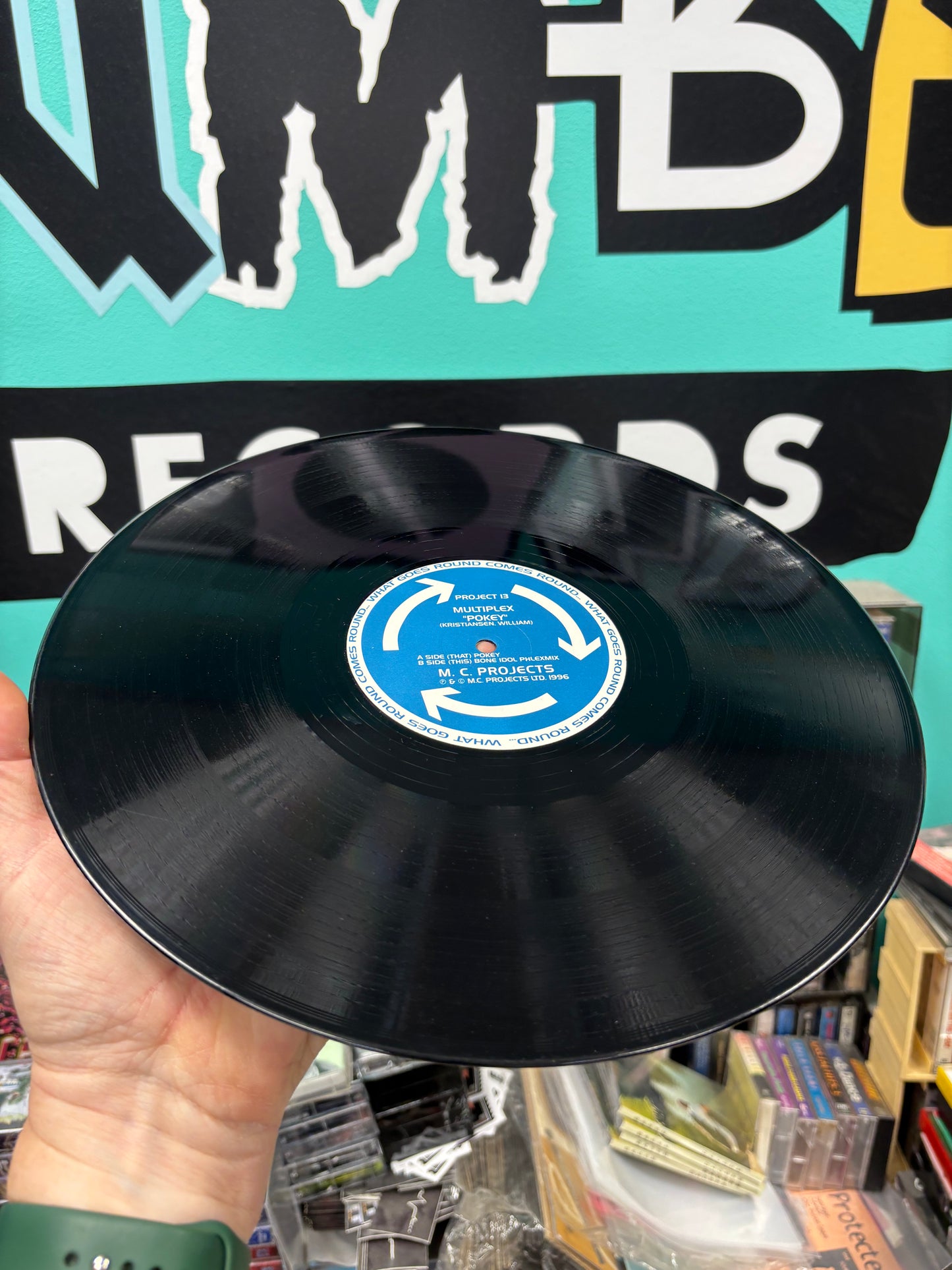 Multiplex: Pokey, 12inch, Only official pressing, M.C. Projects, UK 1996