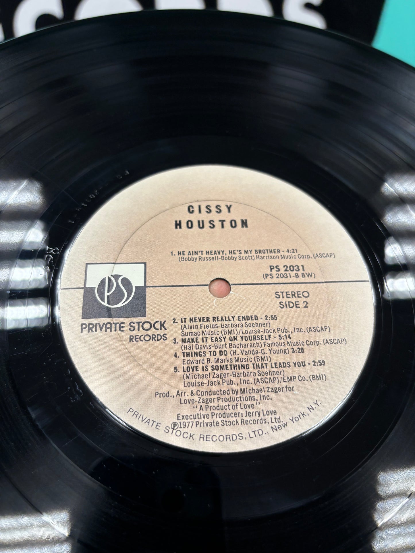 Cissy Houston: Cissy Houston, LP, Private Stock, US 1977