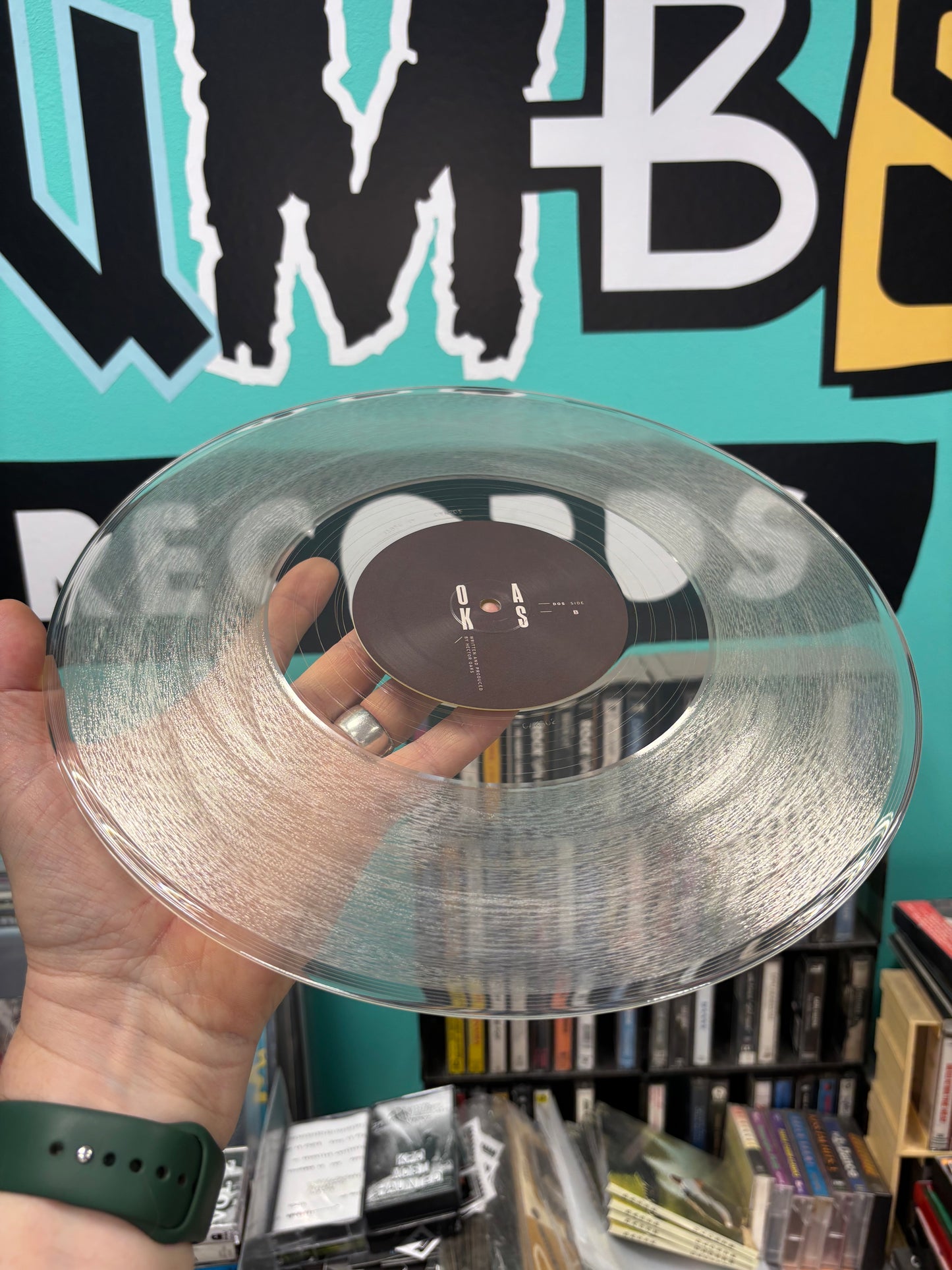 Héctor Oaks: Dos, 12inch, 1st pressing, Limited Edition, Clear, OAKS, Germany 2016