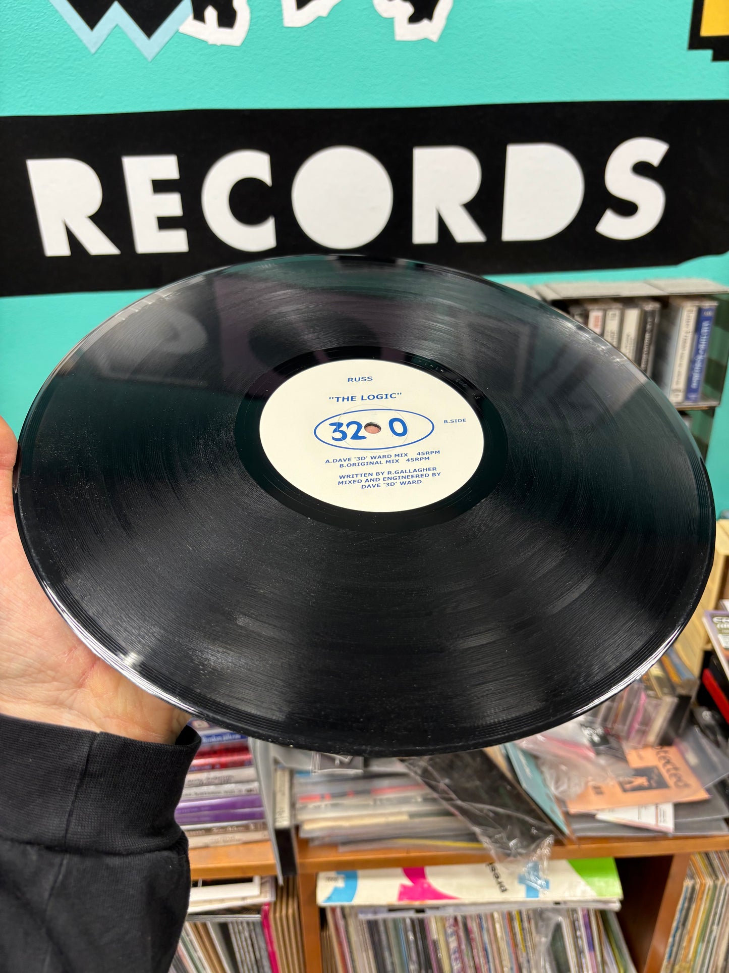 Russ: The Logic, 12inch, Only official pressing, Freezing Point, UK year?