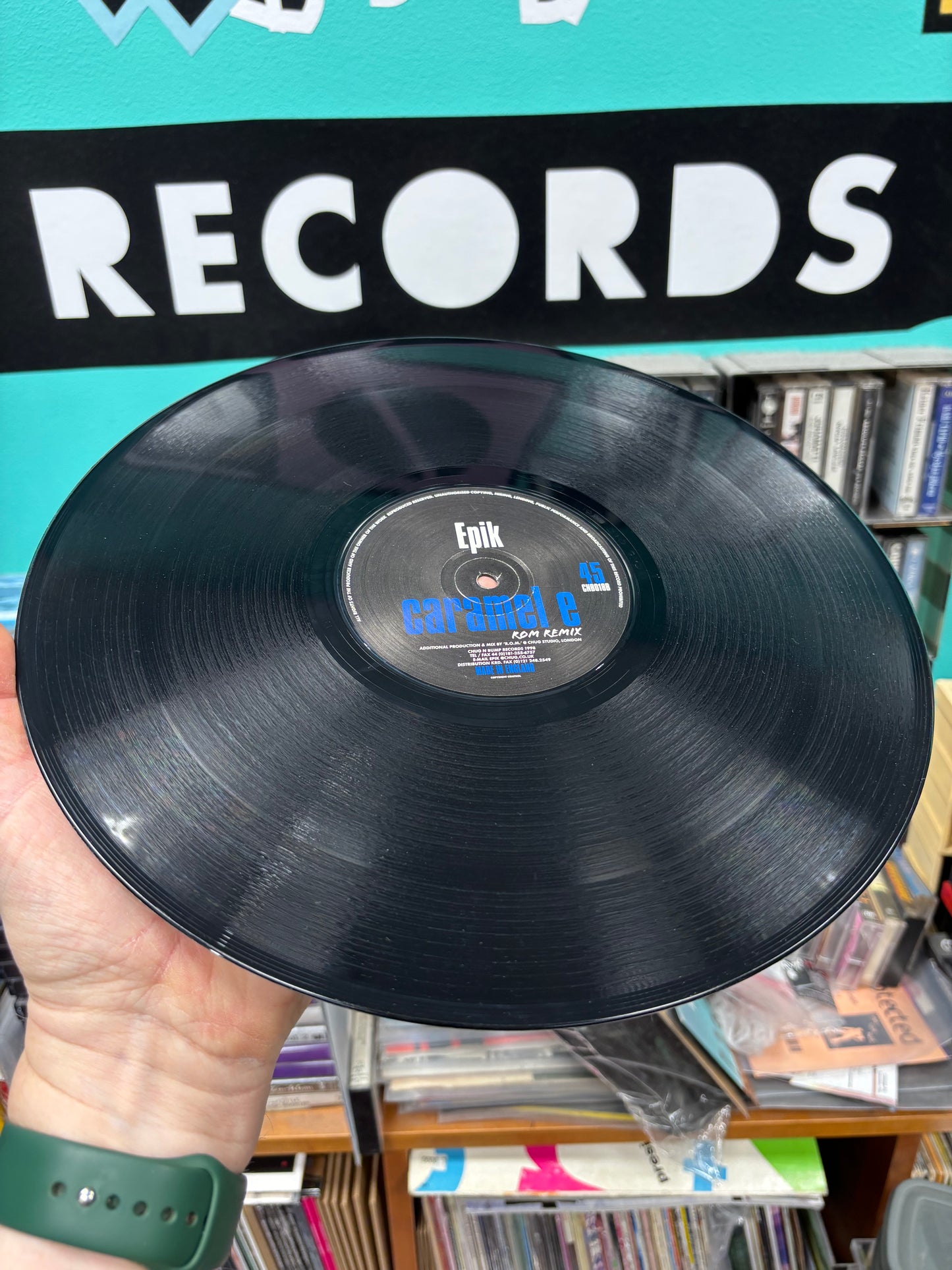 Epik: Caramel E, 12inch, Only official pressing, Chug N Bump Records, UK 1998