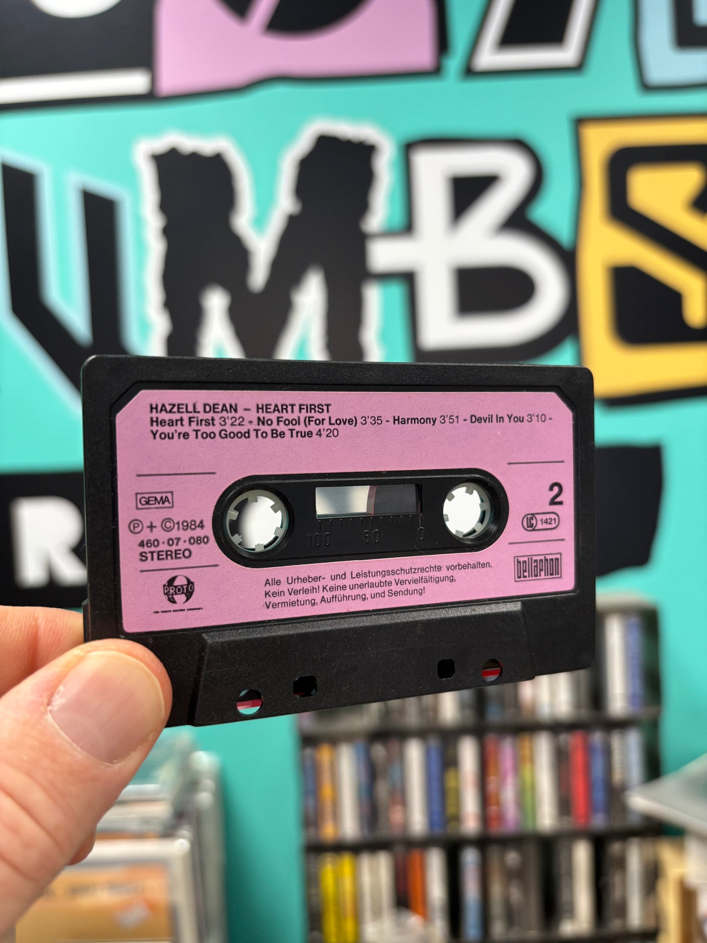 Hazell Dean: Heart First, C-cassette, Proto, Germany 1984