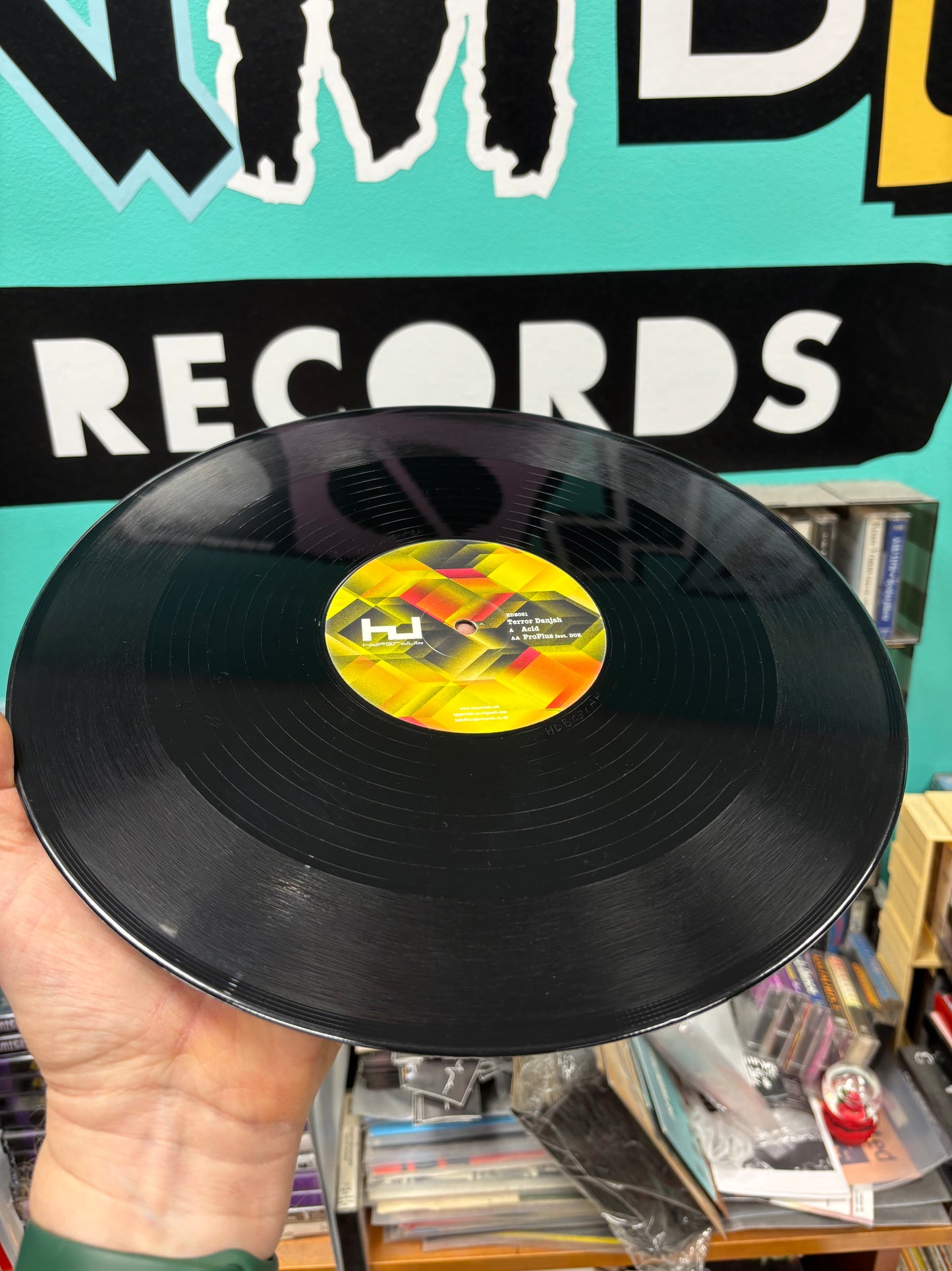 Terror Danjah: Acid/ProPlus, 12inch, Only pressing, Hyperdub, UK 2010