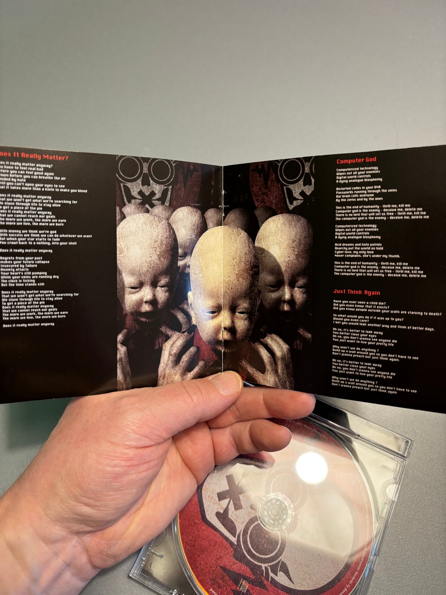 Pain: Psalms Of Extinction, CD, Bonnier Music, Scandinavia 2007