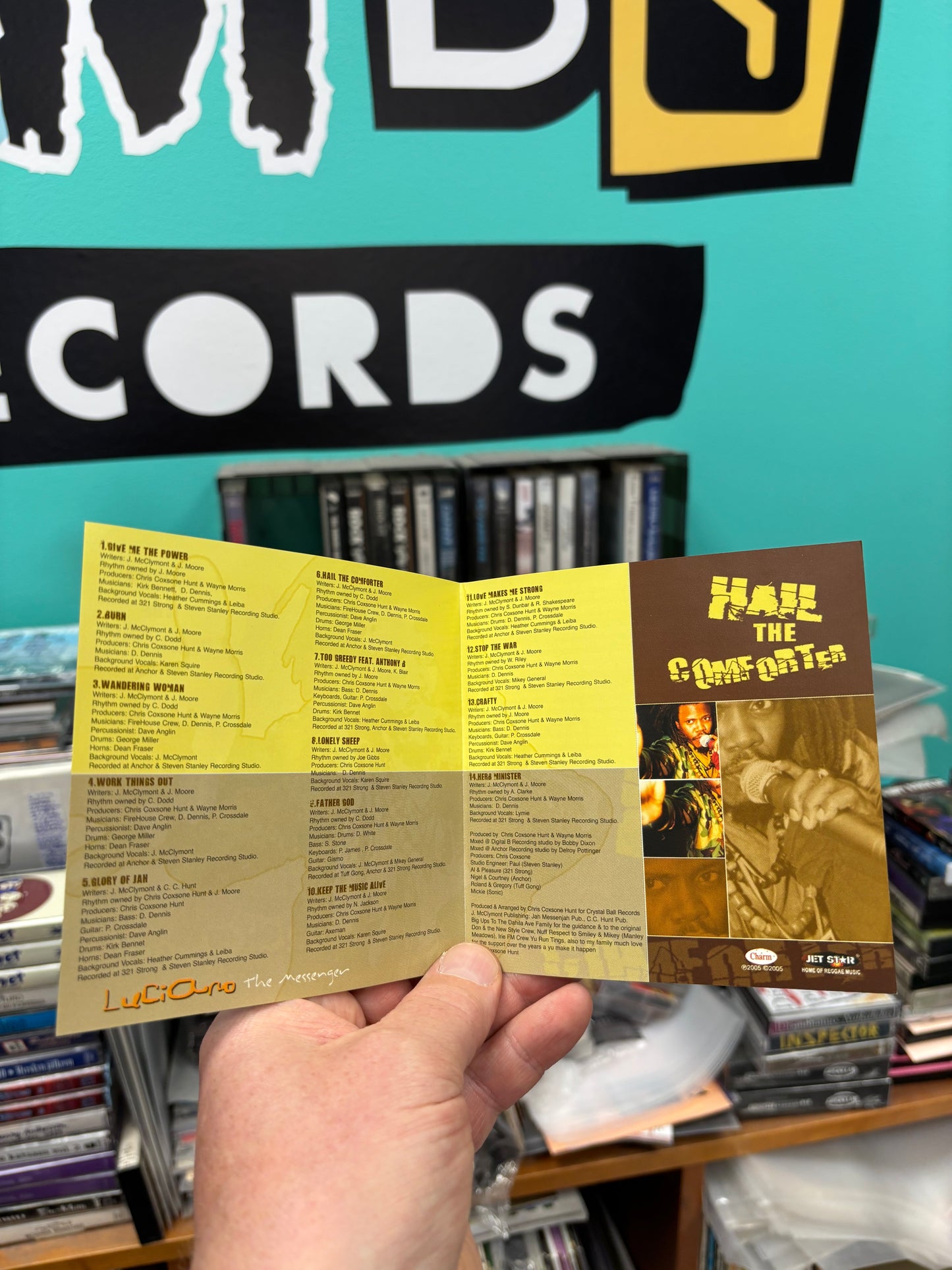 Luciano: Hail From The Comforter, CD, Charm, UK 2005