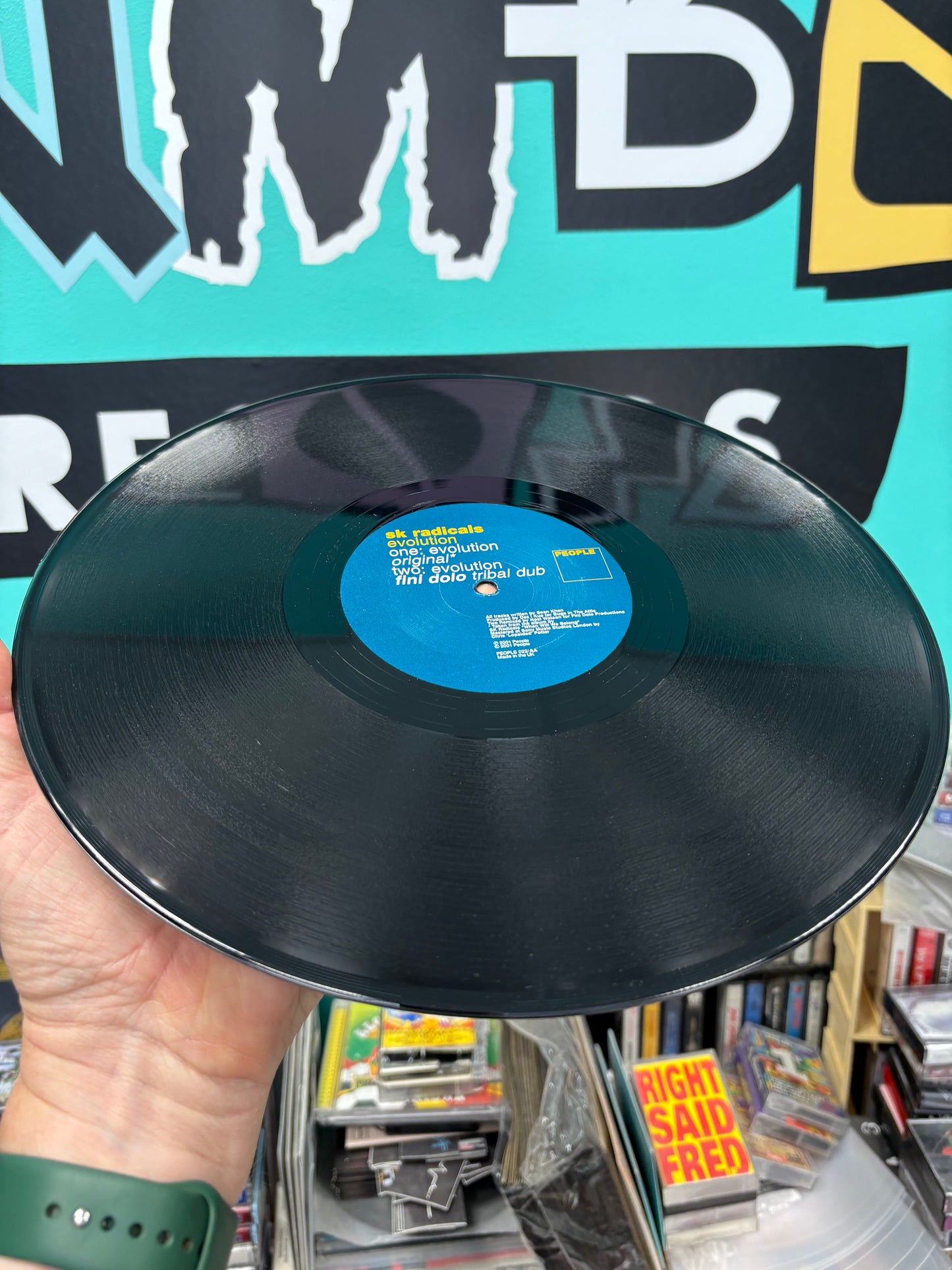 SK Radicals: Evolution, 12inch, Only official pressing, People, UK 2001