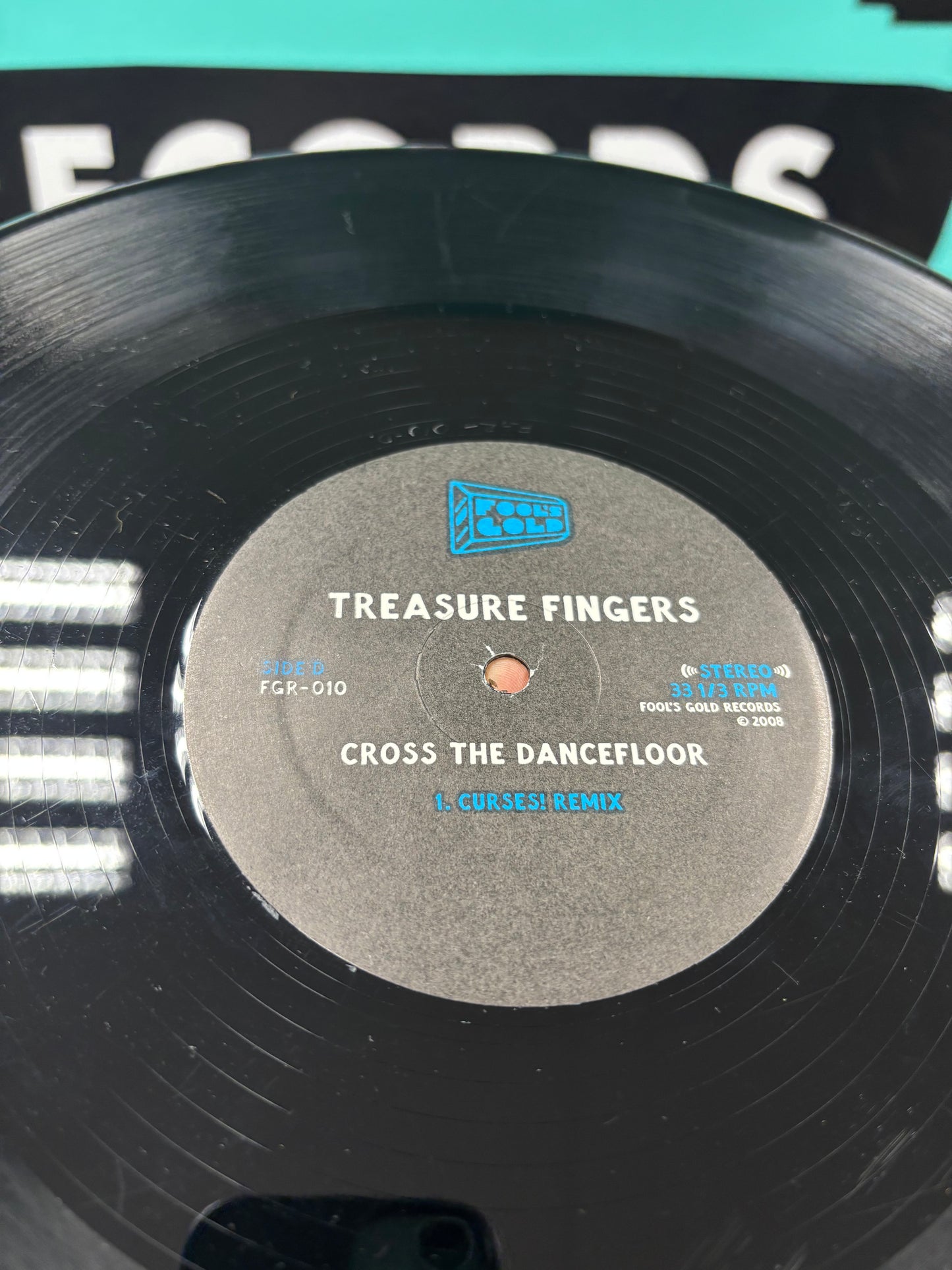 Treasure Fingers: Cross The Dancefloor, 2x12inch, Only pressing, Fool’s Gold Records, US 2008