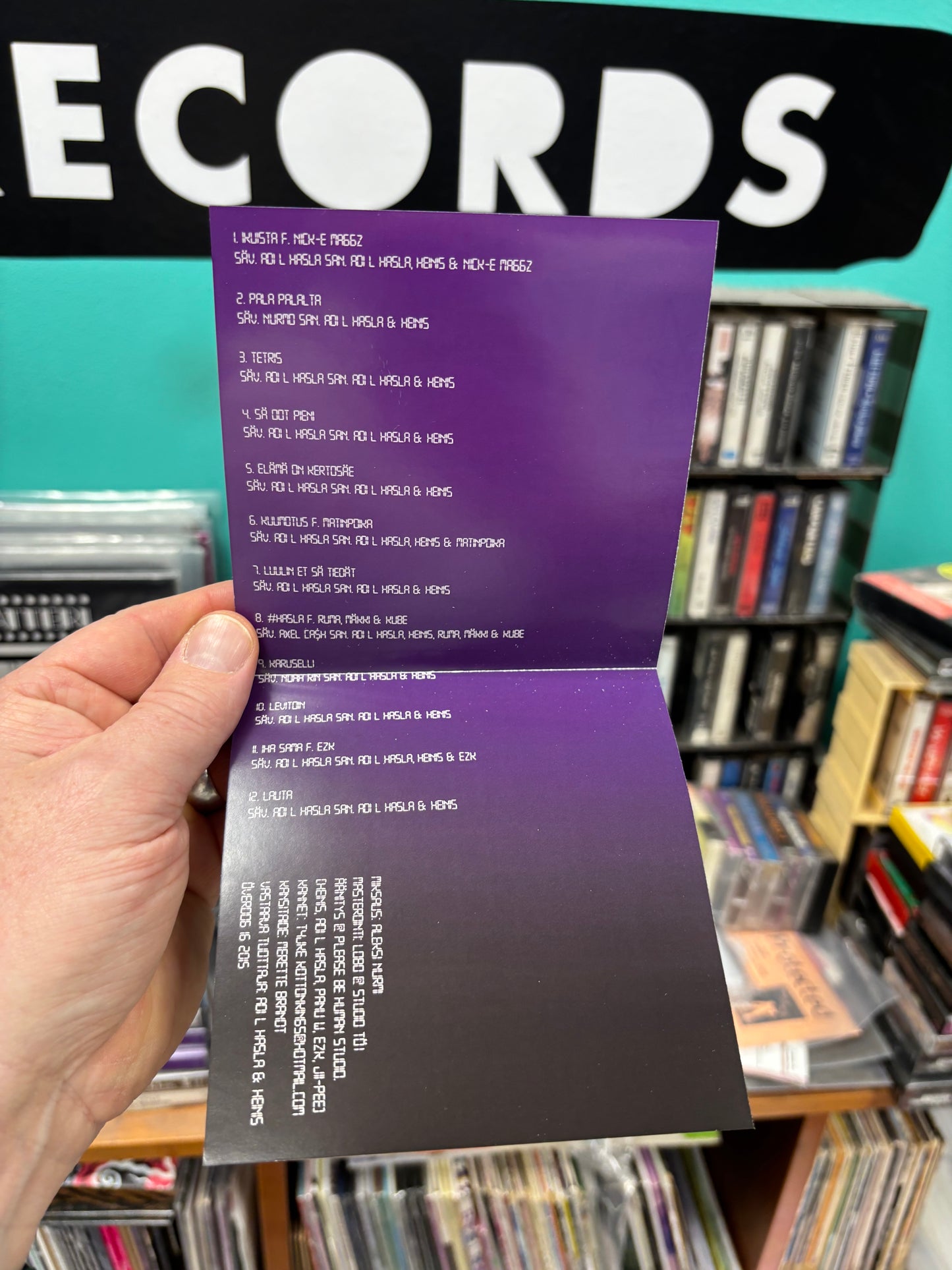 Adi L Hasla & Heinis: #Hasla, CD, 1st pressing, Only CD pressing, Överdog, Finland 2015
