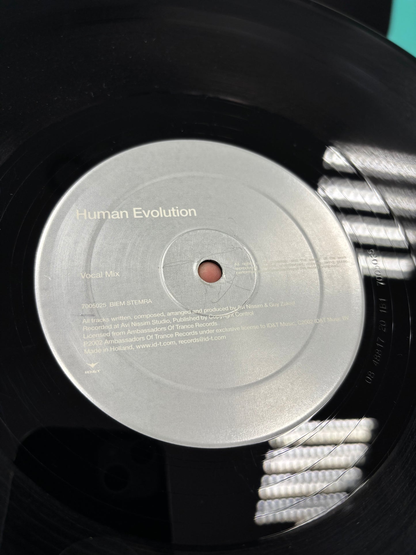 Human Evolution: Human Evolution, 12inch, Only official pressing, ID&T, Netherlands 2002