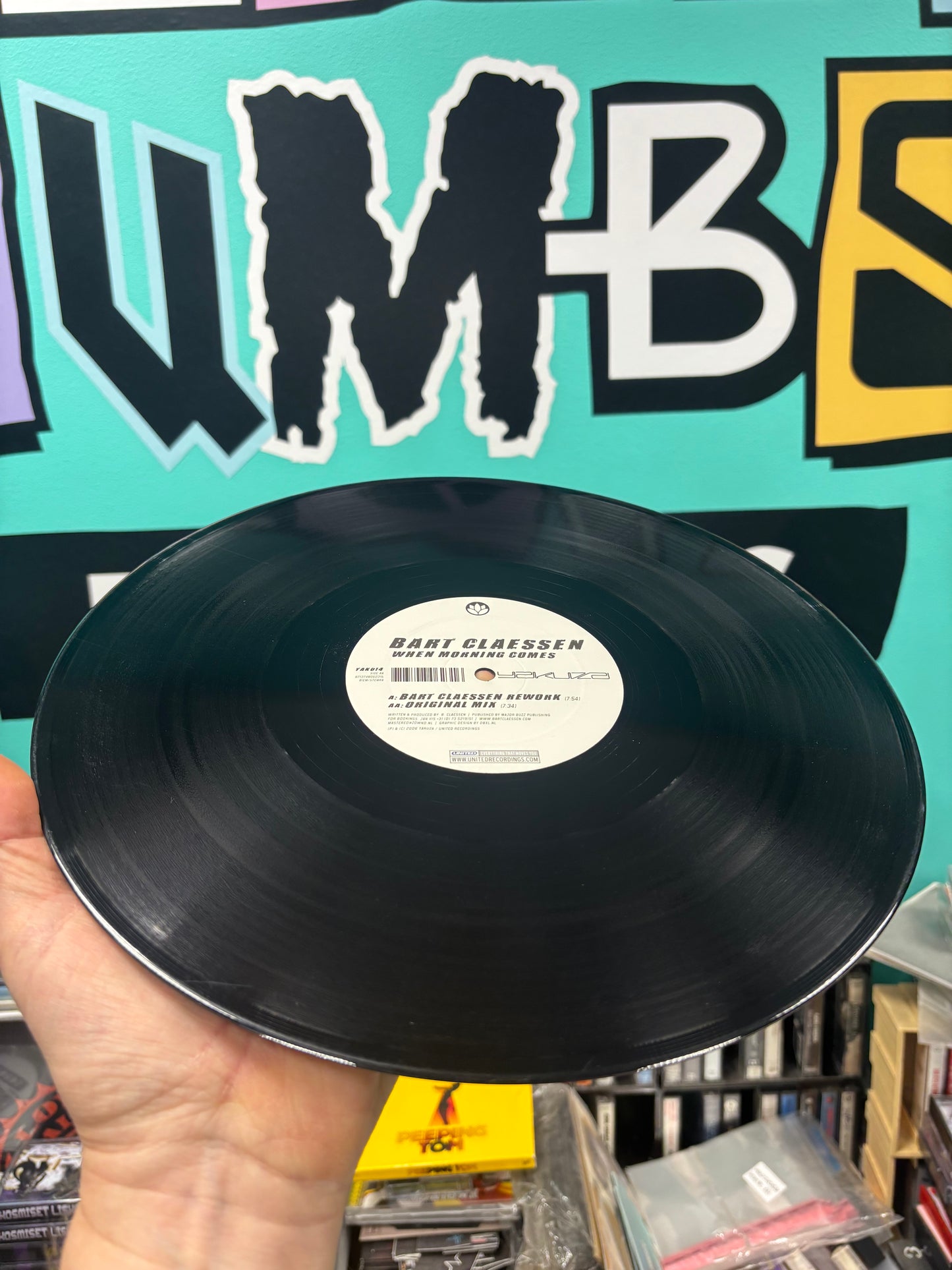 Bart Claessen: When Morning Comes, 12inch, Only official pressing, Yakuza, Netherlands 2006