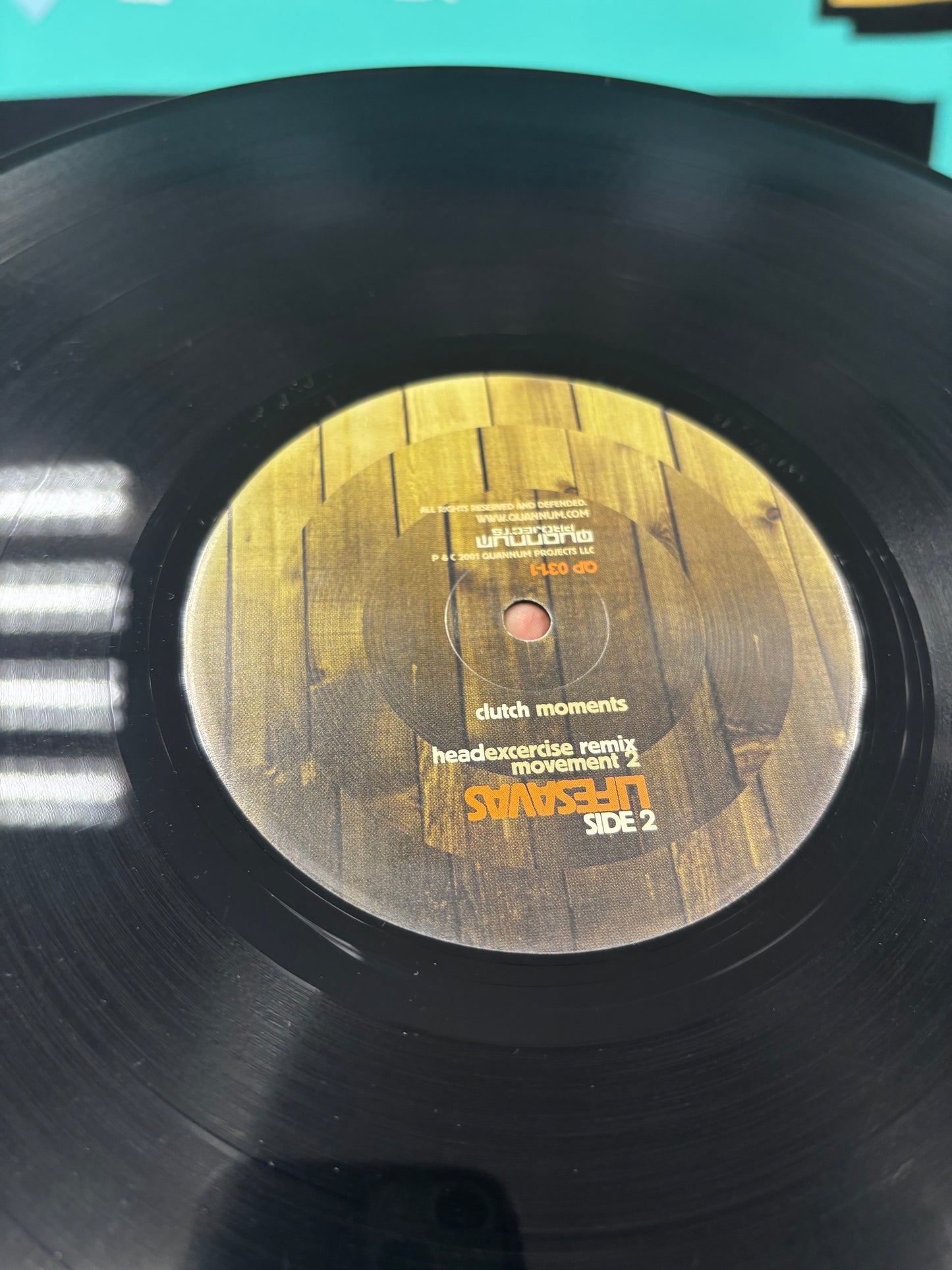 Lifesavas: Head Excercise, 12inch, Only pressing, Quannum Projects, US 2001