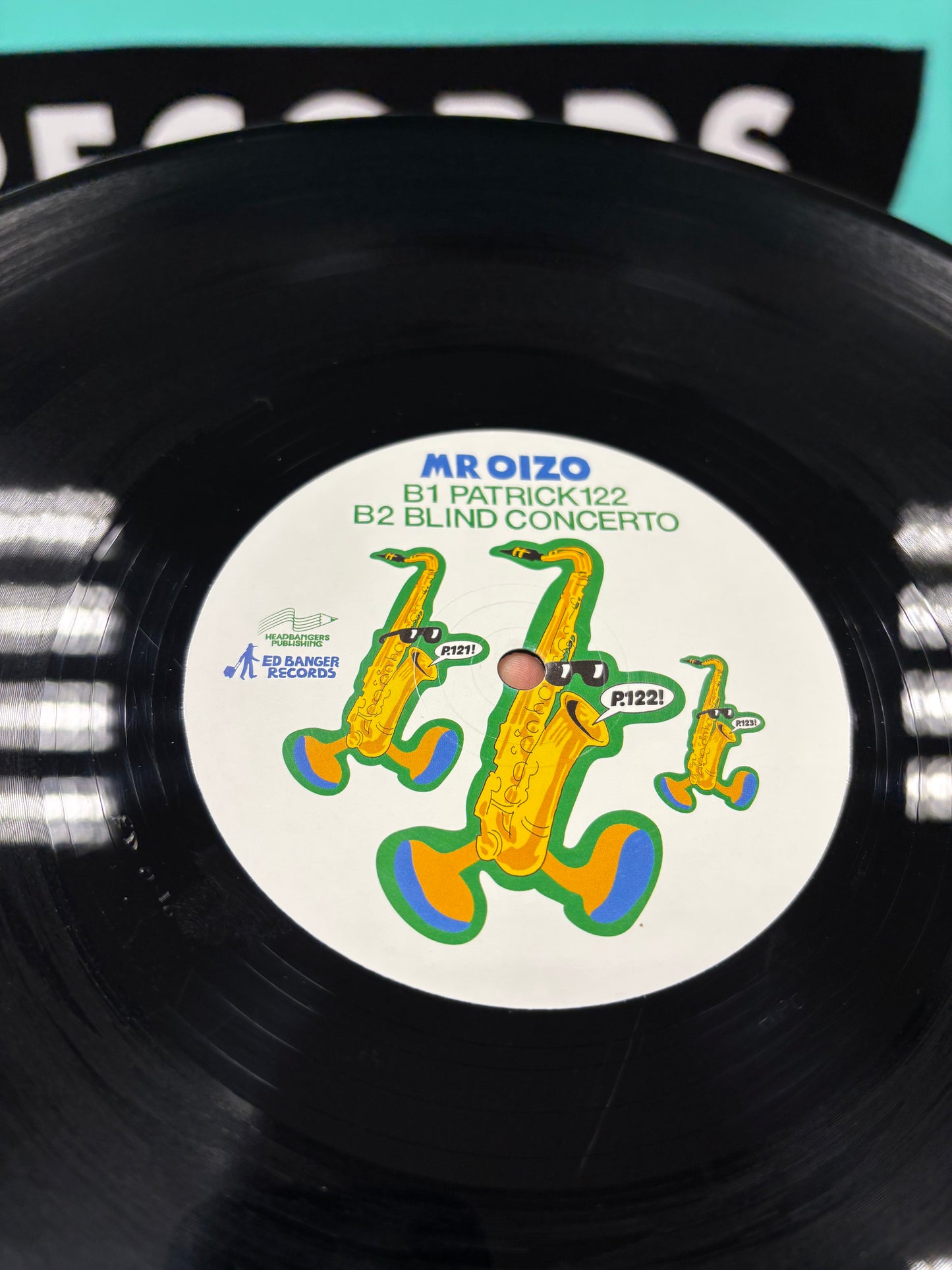 Mr Oizo: Transexual/Patrick122, 12inch, 1st pressing, Ed Banger Records, France 2007