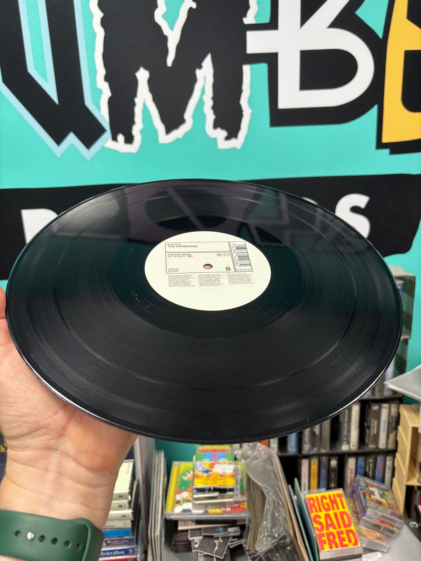 B.O.N.Y.: The Hurricane, 12inch, Voltage, UK 2001