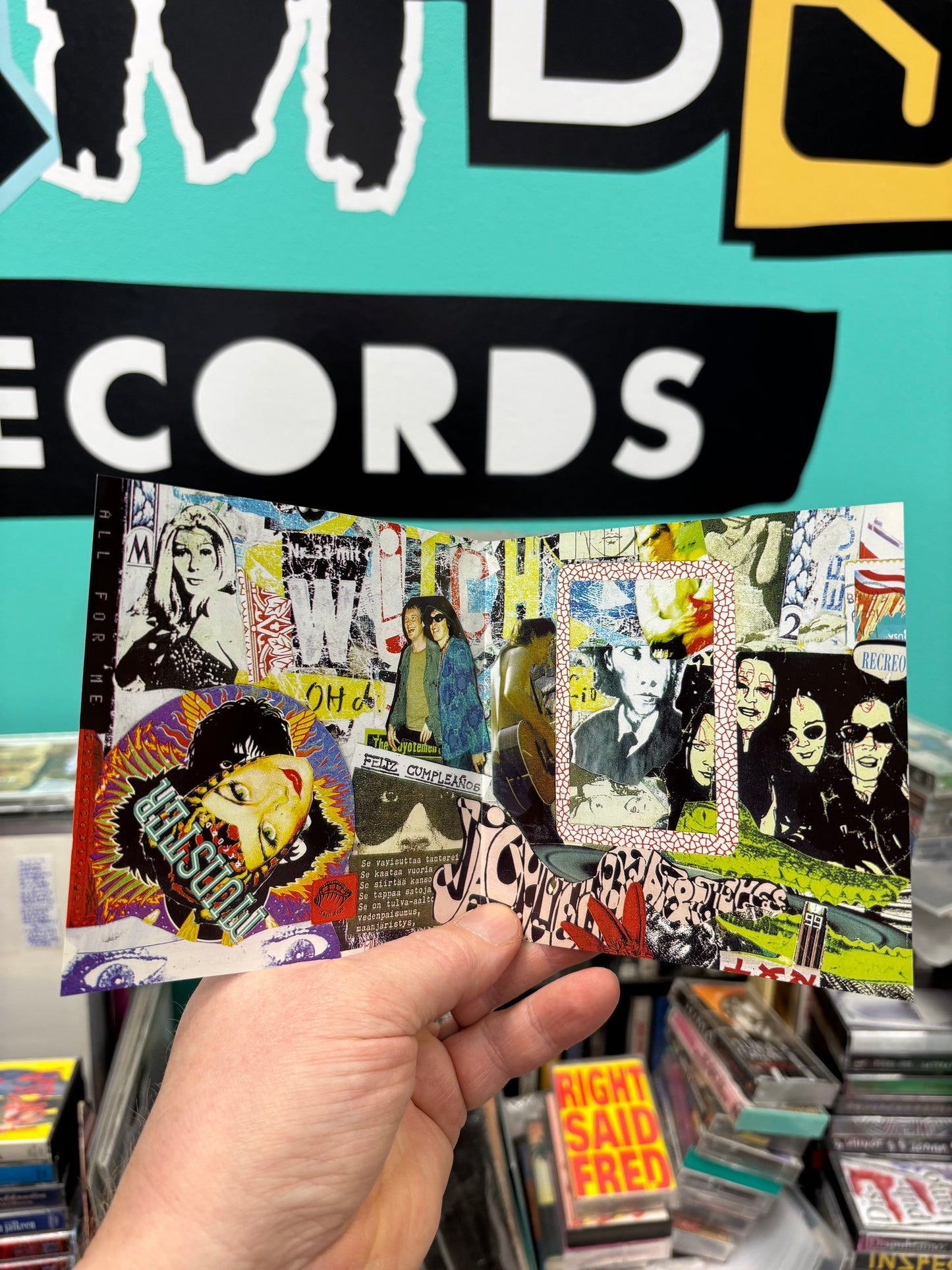 Jack Meatbeat And The Underground Society: Back From World War III, CD, Only CD pressing, Munster Records, Spain 1999