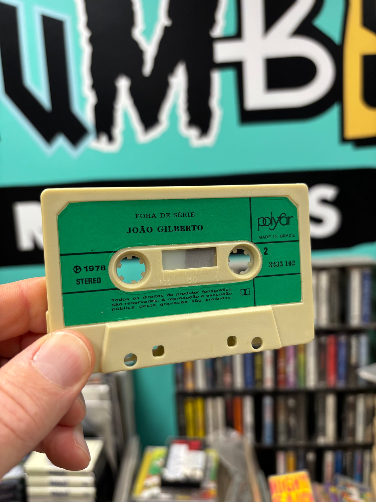 João Gilberto: João Gilberto, C-cassette, reissue, Polyfar, Brazil 1978