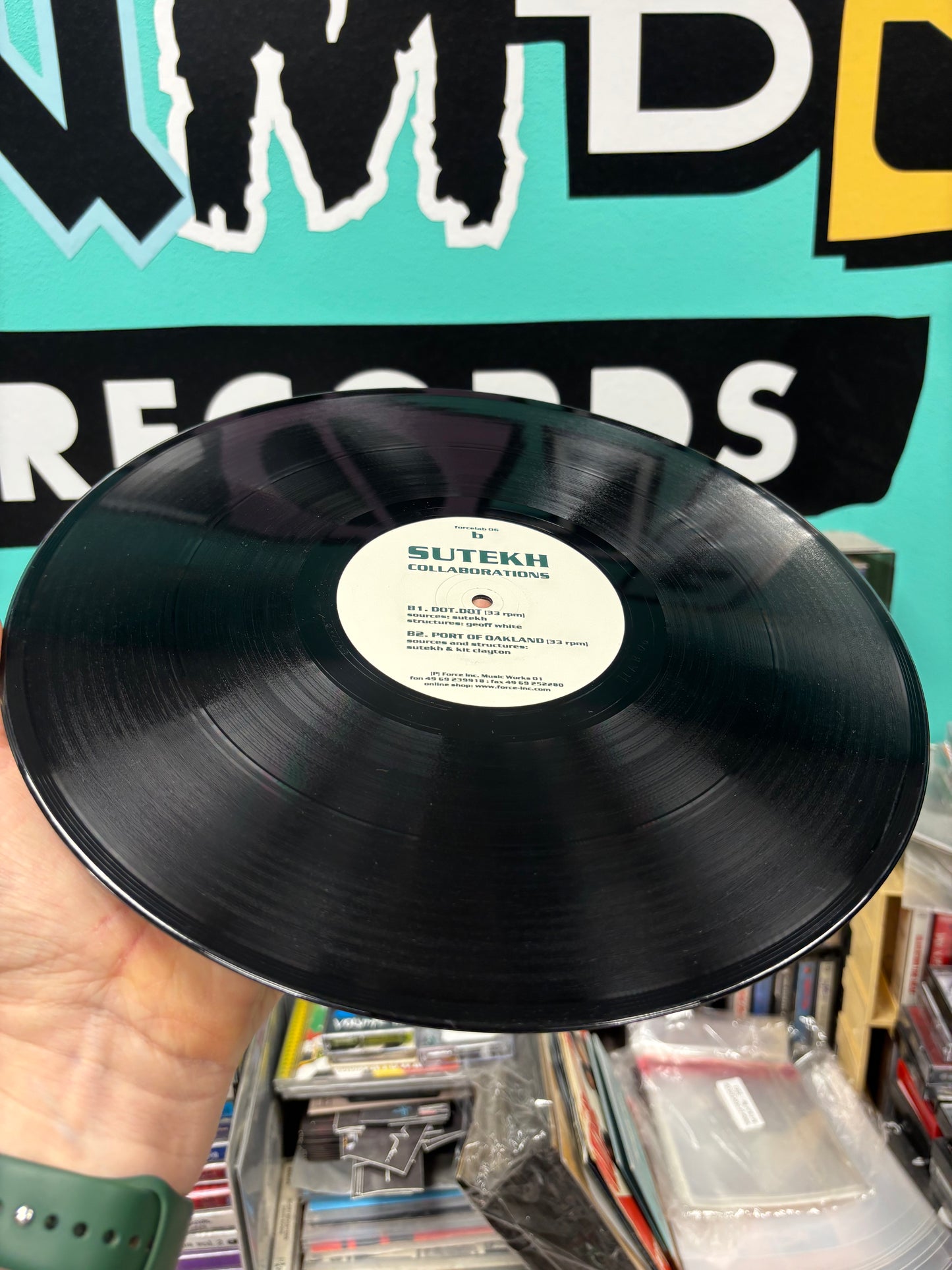 Sutekh: Colloborations, 12inch, Only official pressing, Force Lab, Germany 2001