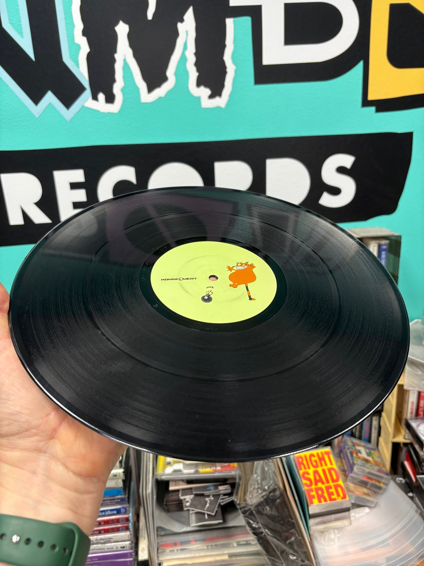 Locutus: Fair Warning, 12inch, Only pressing, Konsequent, Germany 2001