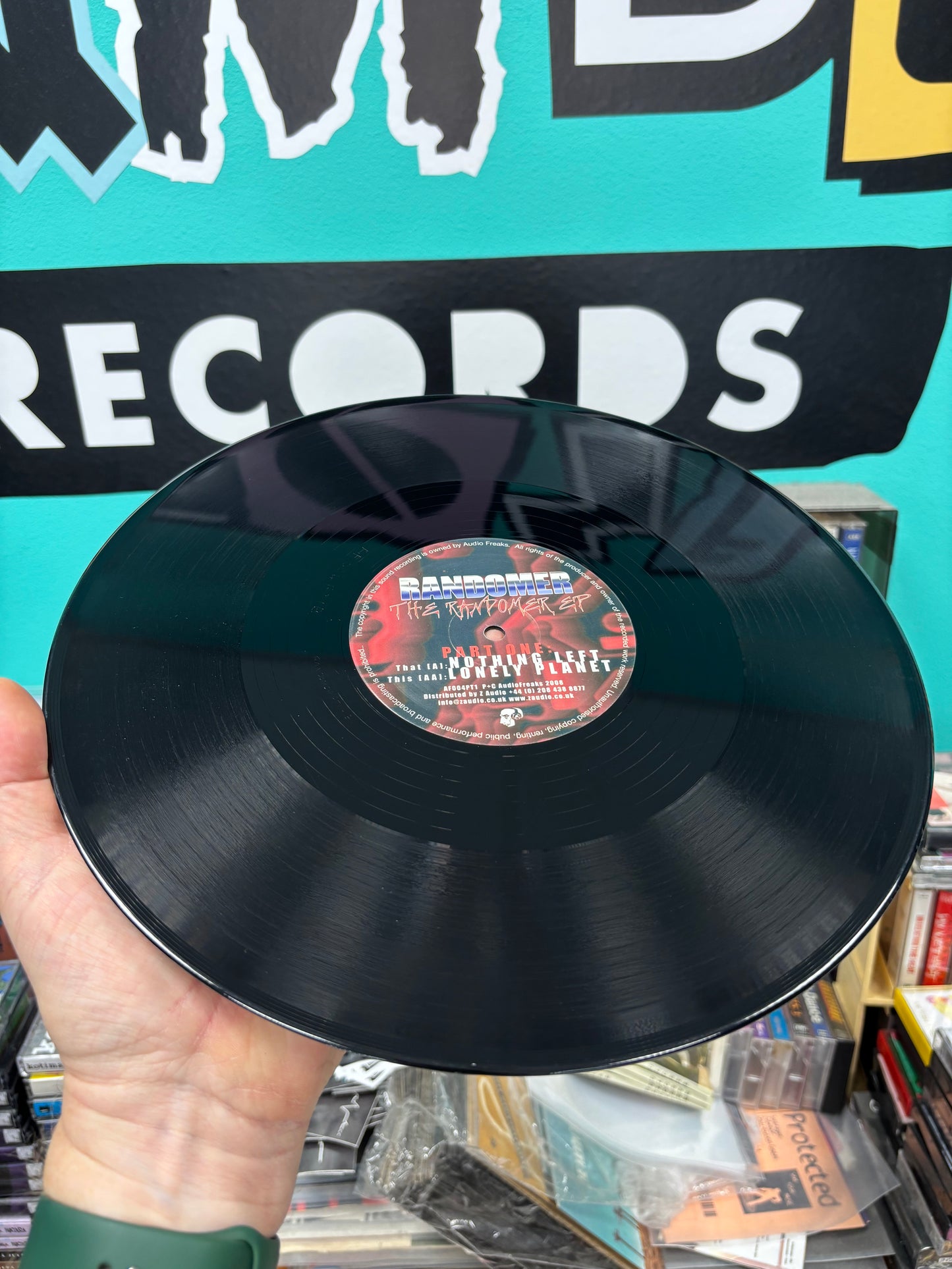 Randomer: The Randomer EP Part One, 12inch, Only official pressing, Audio Freaks, UK 2008