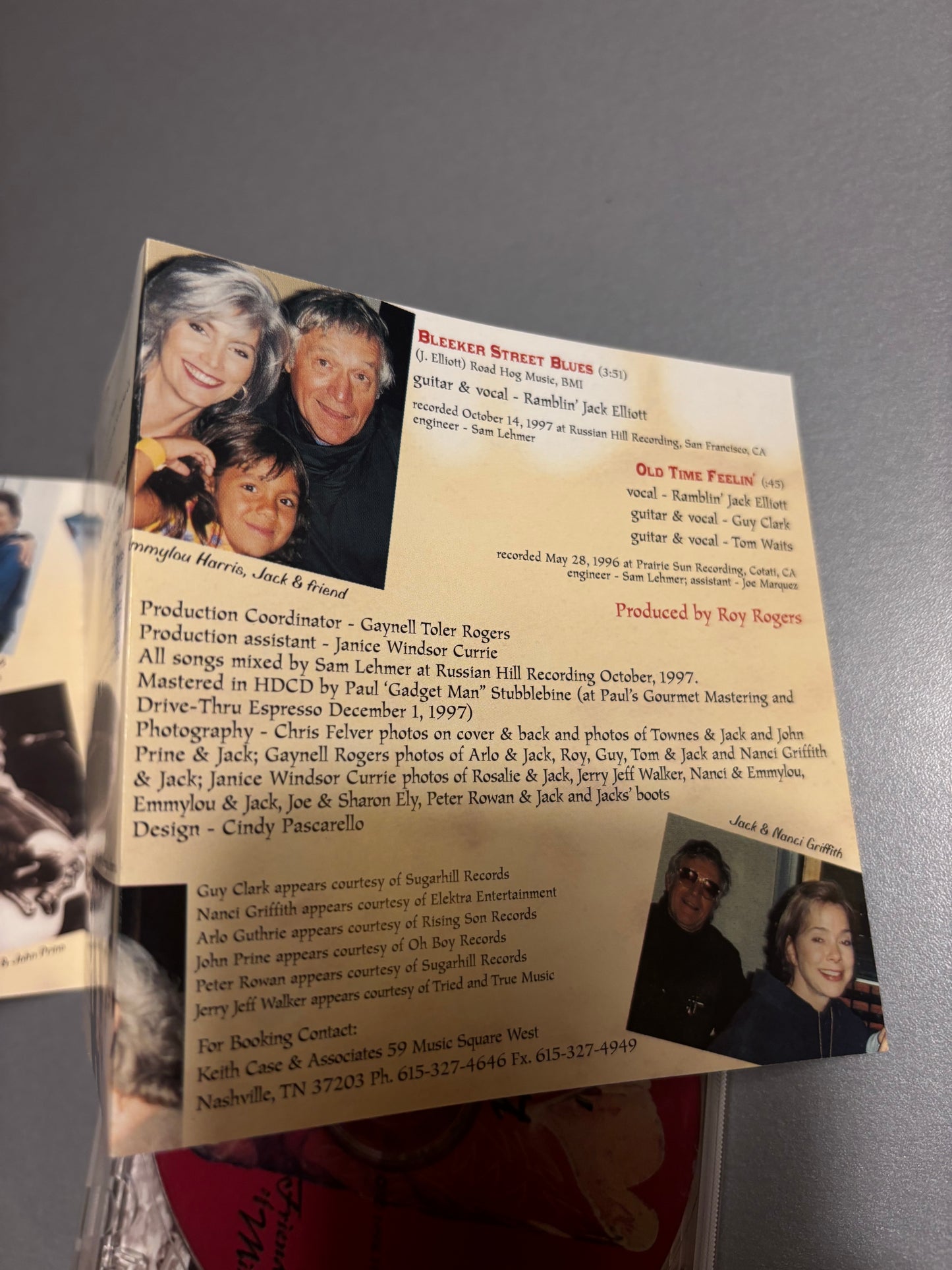 Ramblin’ Jack Elliott: Friends Of Mine, CD, Hightone Records, US 1998