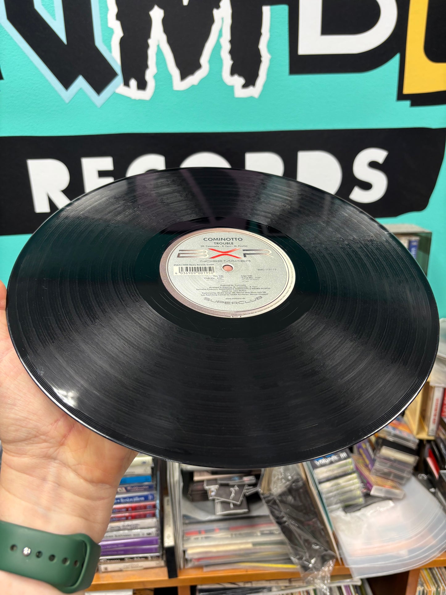 Cominotto: Trouble, 12inch, BXR, Germany 2001