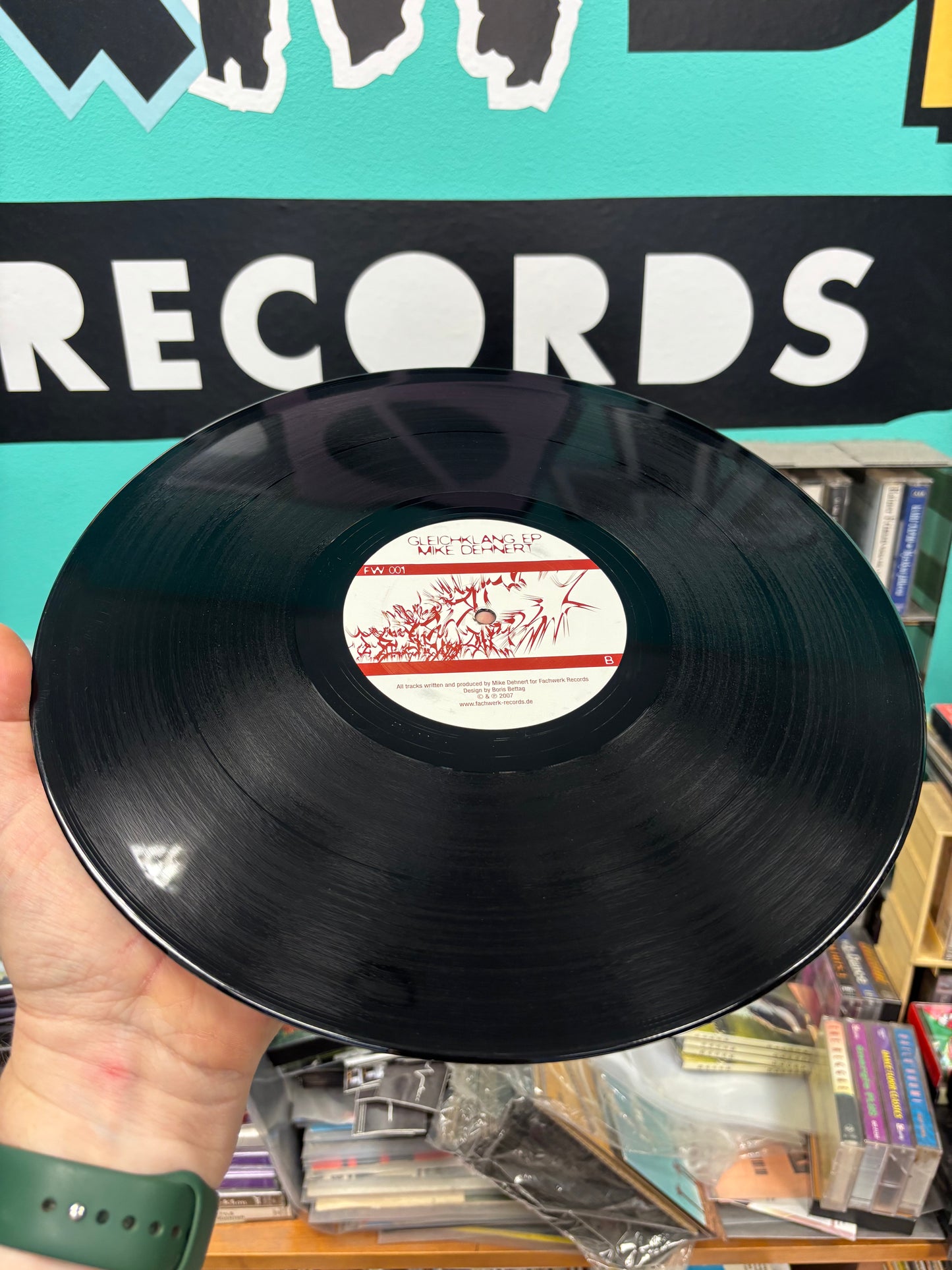 Mike Dehnert: Gleichklang EP, 12inch, Only pressing, Fachwerk, Germany 2007