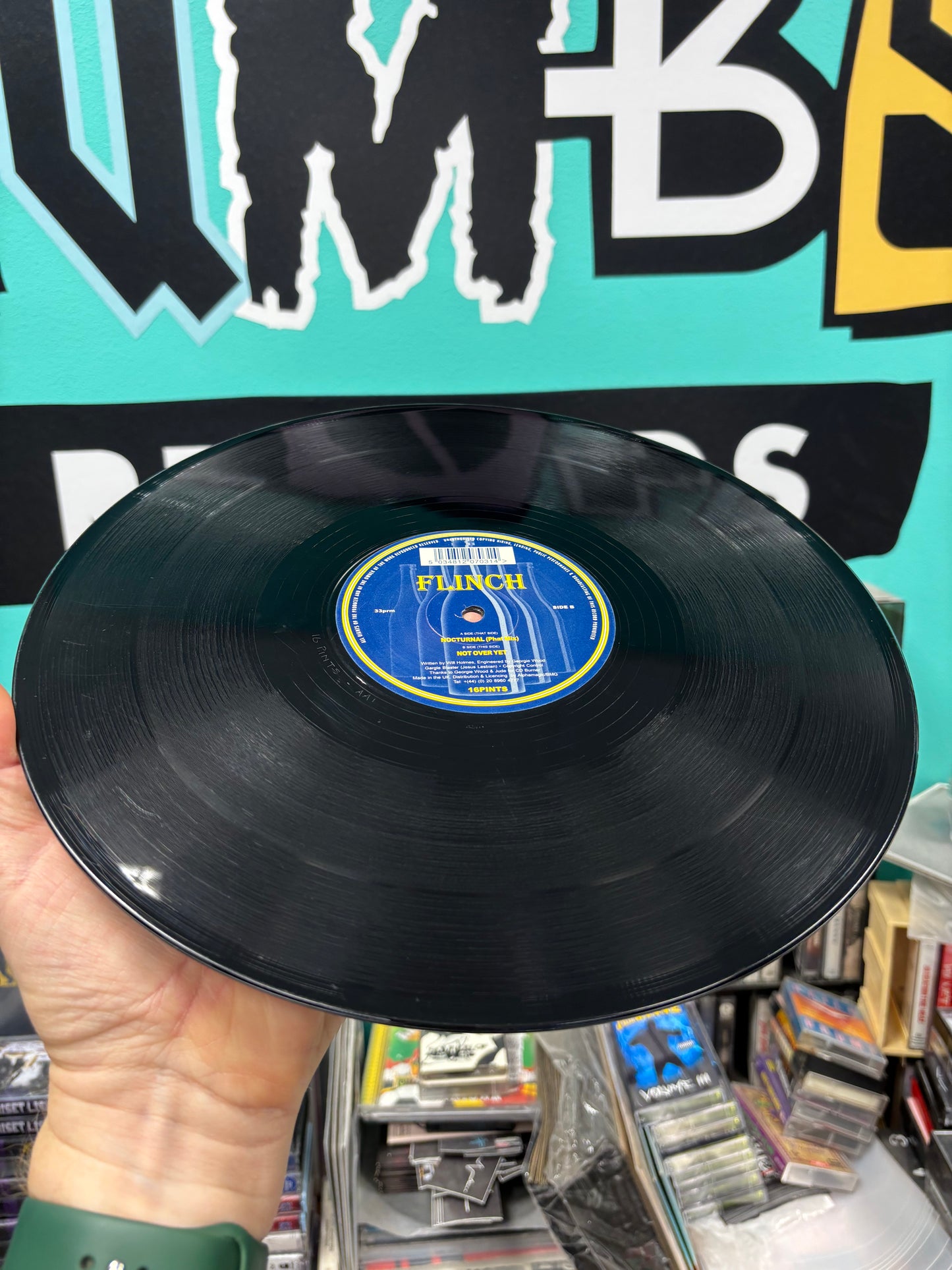 Flinch: Nocturnal, 12inch, Only official pressing, Public House, UK 2000