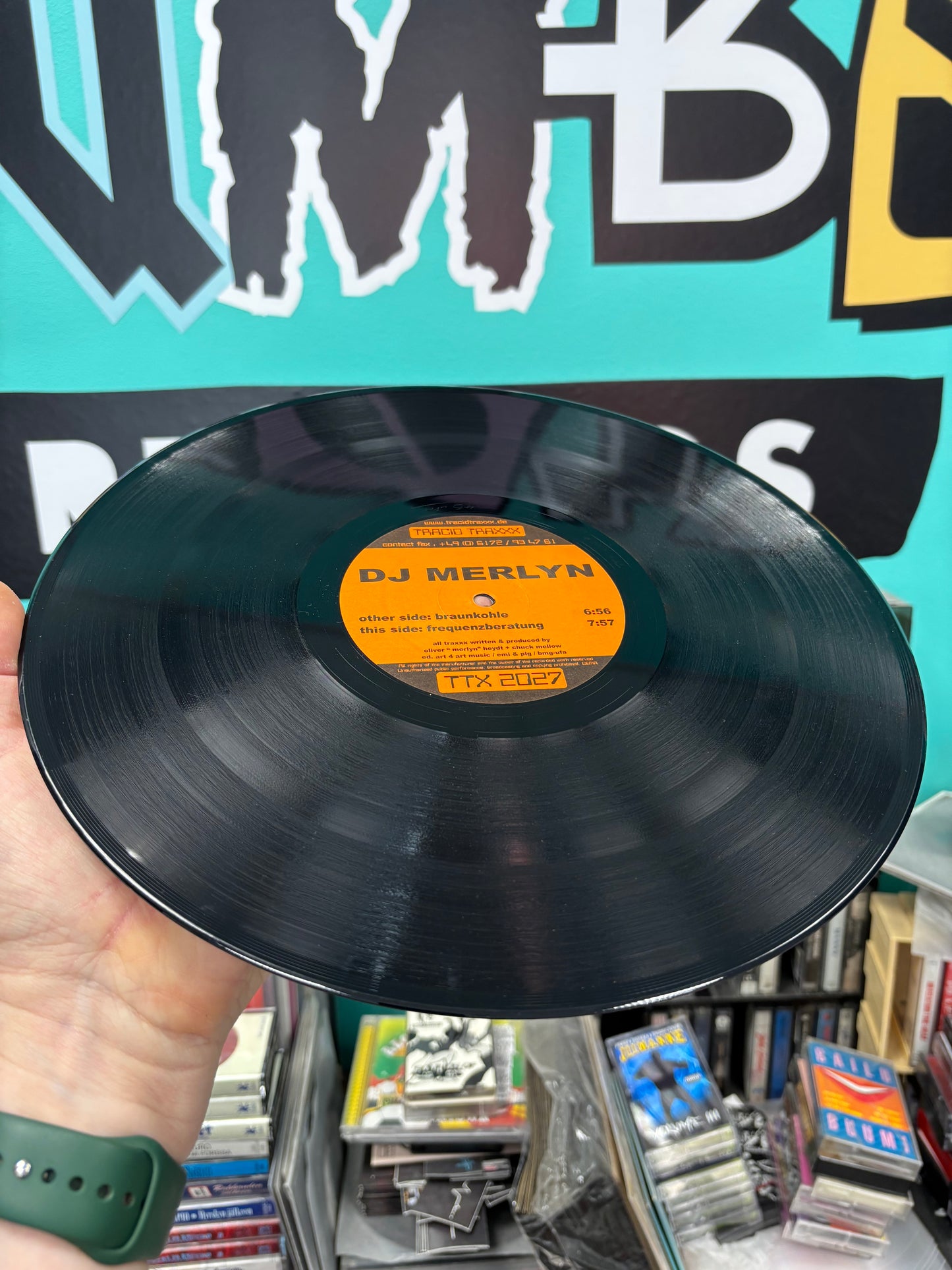 DJ Merlyn: Braunkohle, 12inch, Only official pressing, Tracid Traxxx, Germany 2001